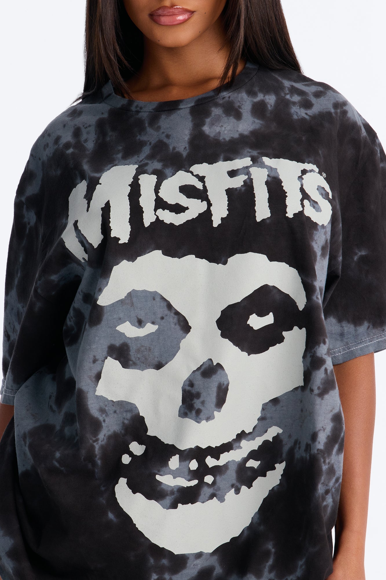 Midnight Misfits Tie Dye T-Shirt - Black image 3
