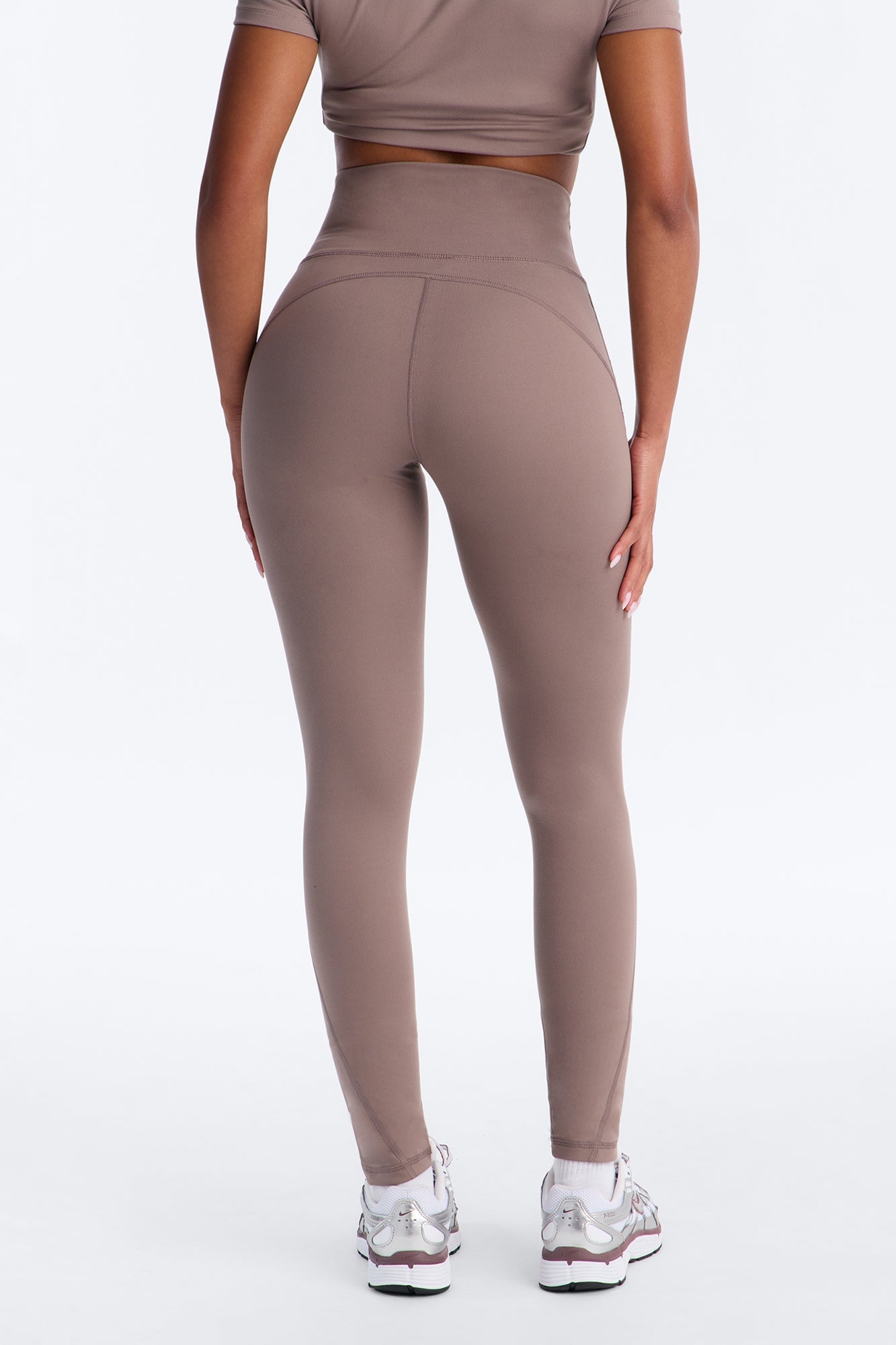 Myla Lounge Tricot Leggings - Stone image 4