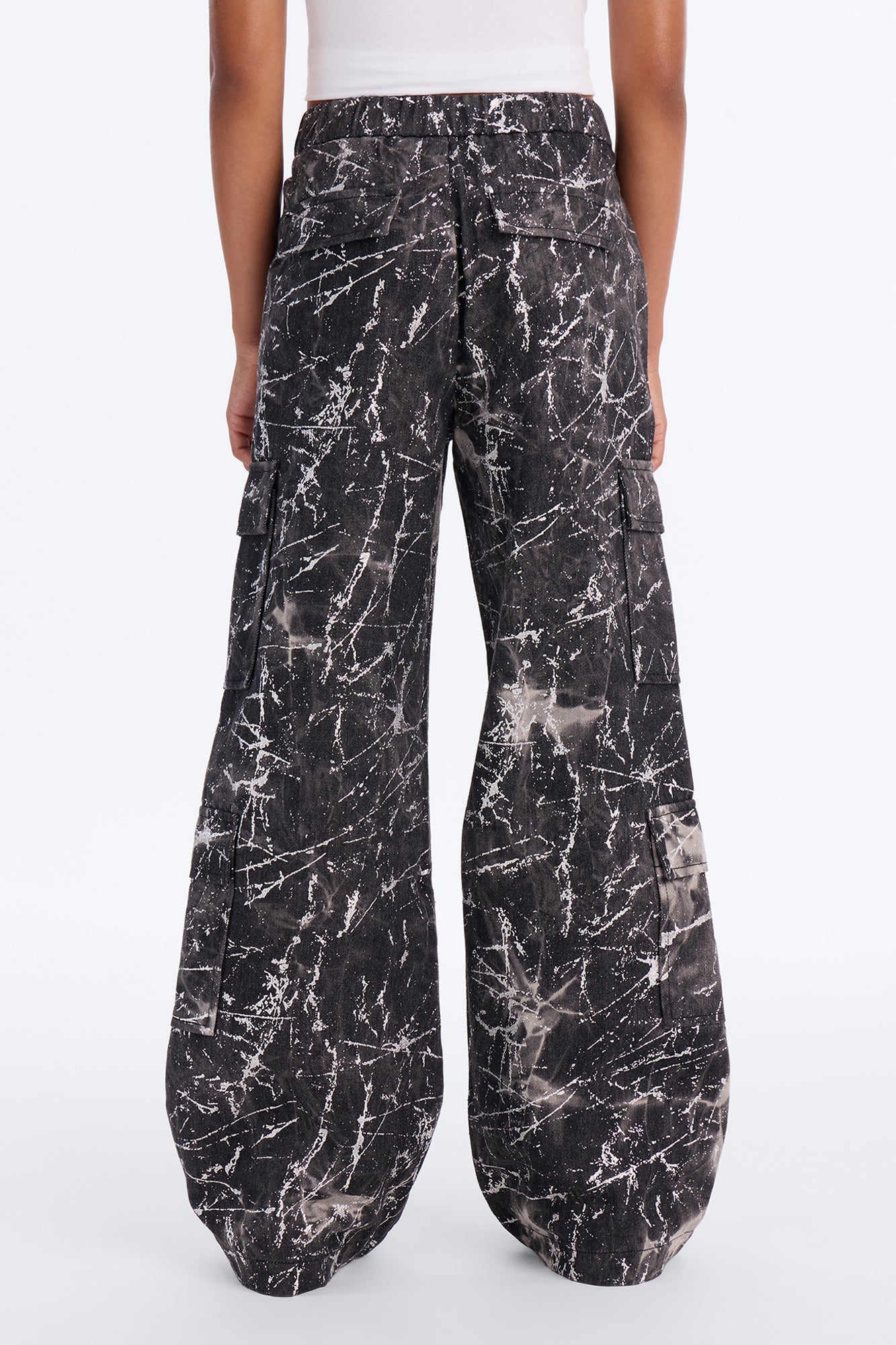 Mini Eye Of The Storm Cargo Pant - Black image 4