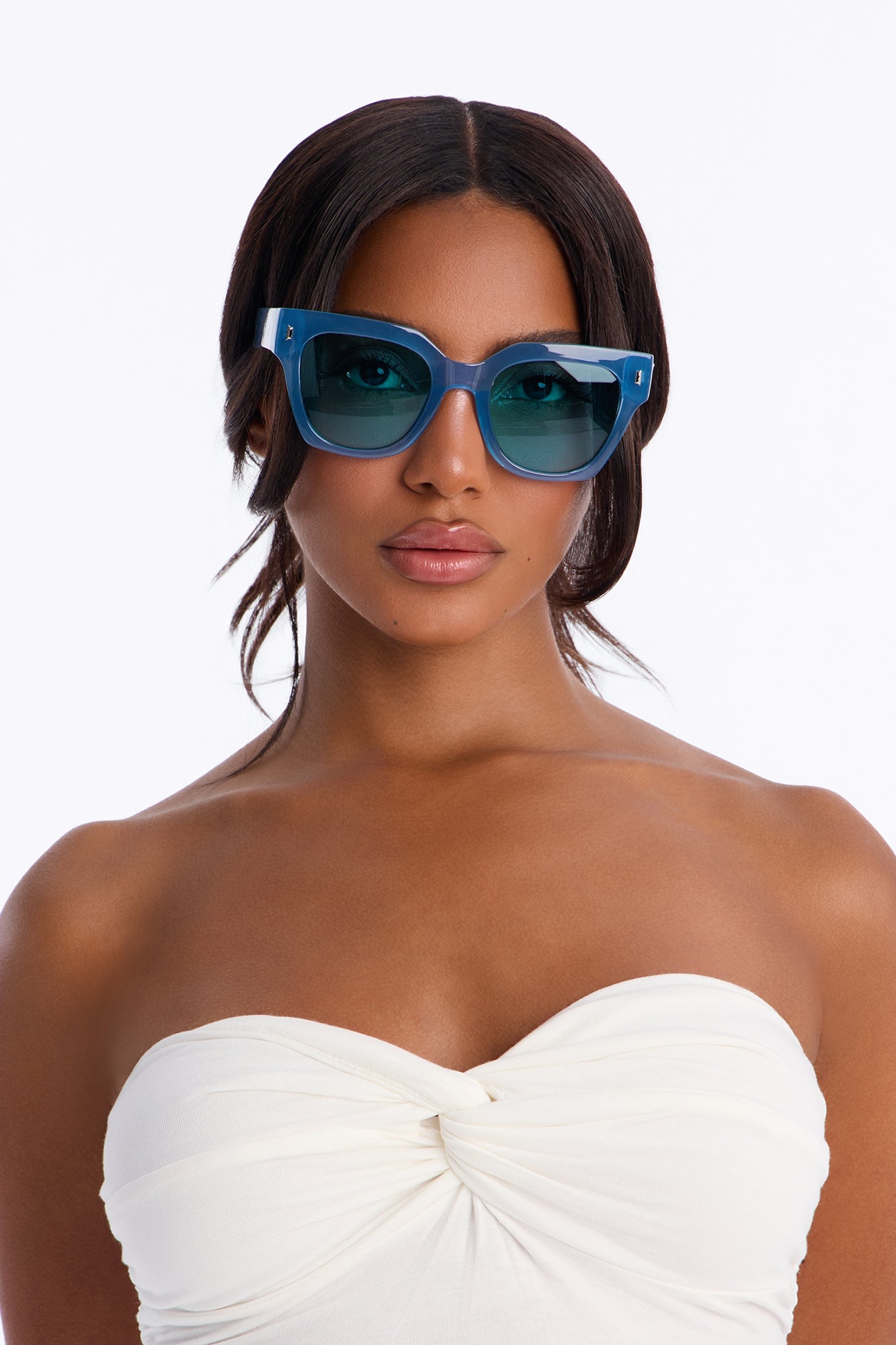 Palm Coast Wave Sunglasses - Blue image 3