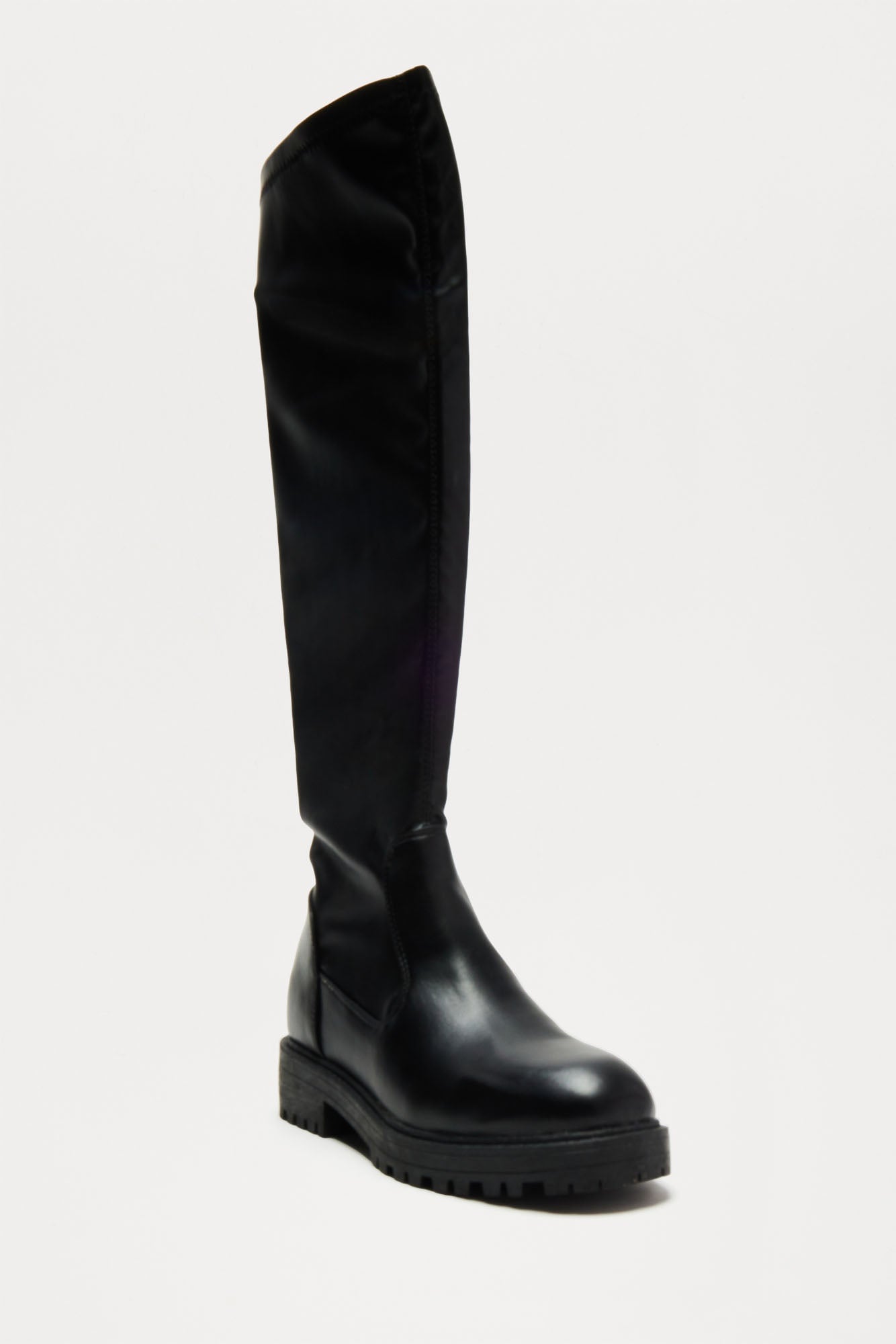 Edina Knee High Boots - Black image 3