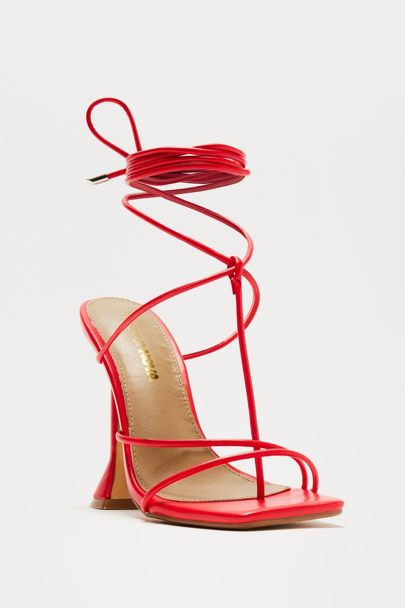 Flirtationship Heeled Sandal - Red image 3