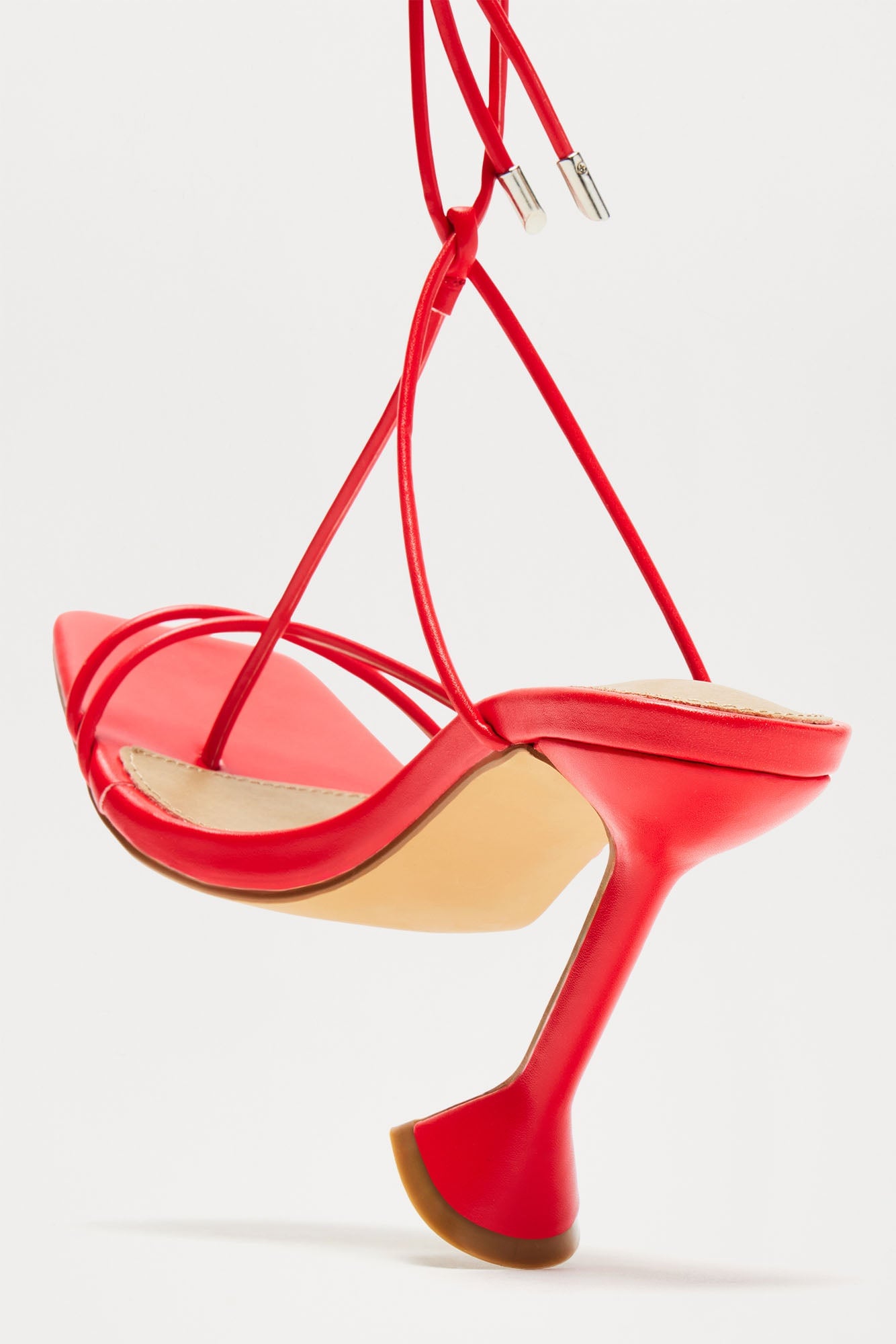 Flirtationship Heeled Sandal - Red image 4