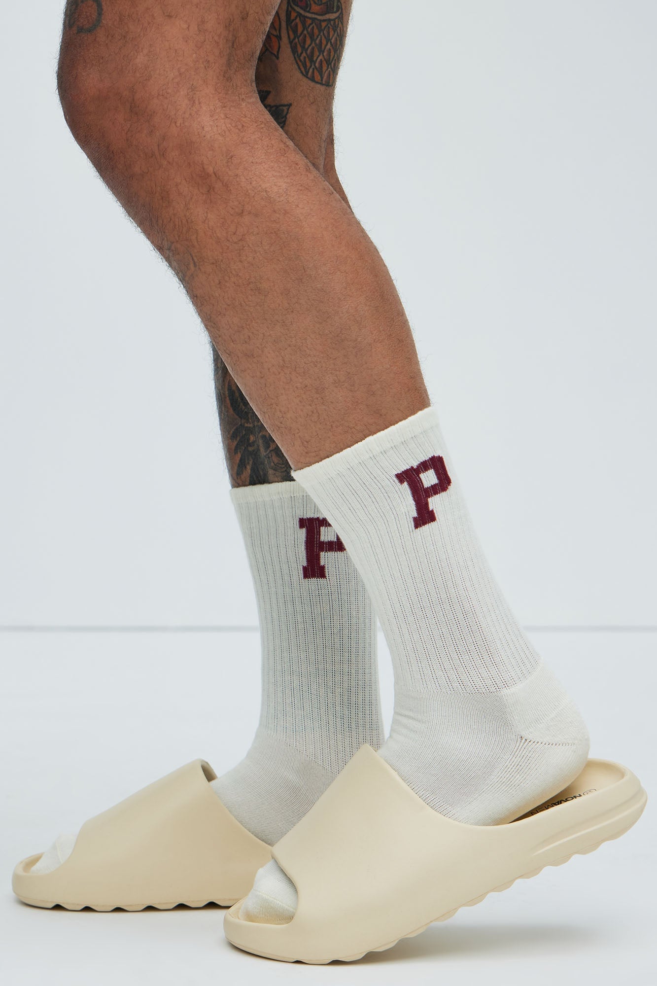Day To Day Slip On Slides - Cream image 1