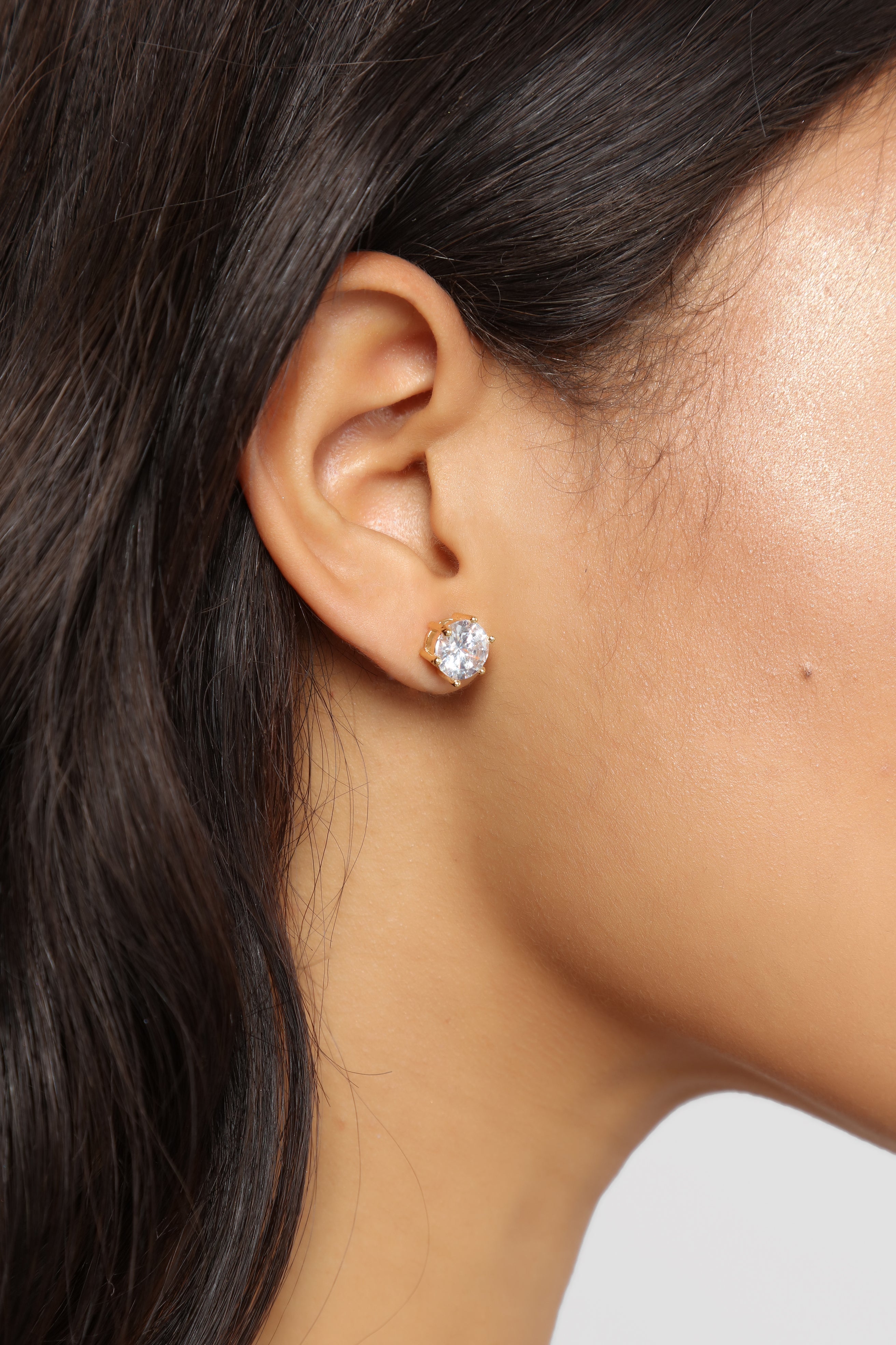 Found Me A Stud Earrings - Gold image 1
