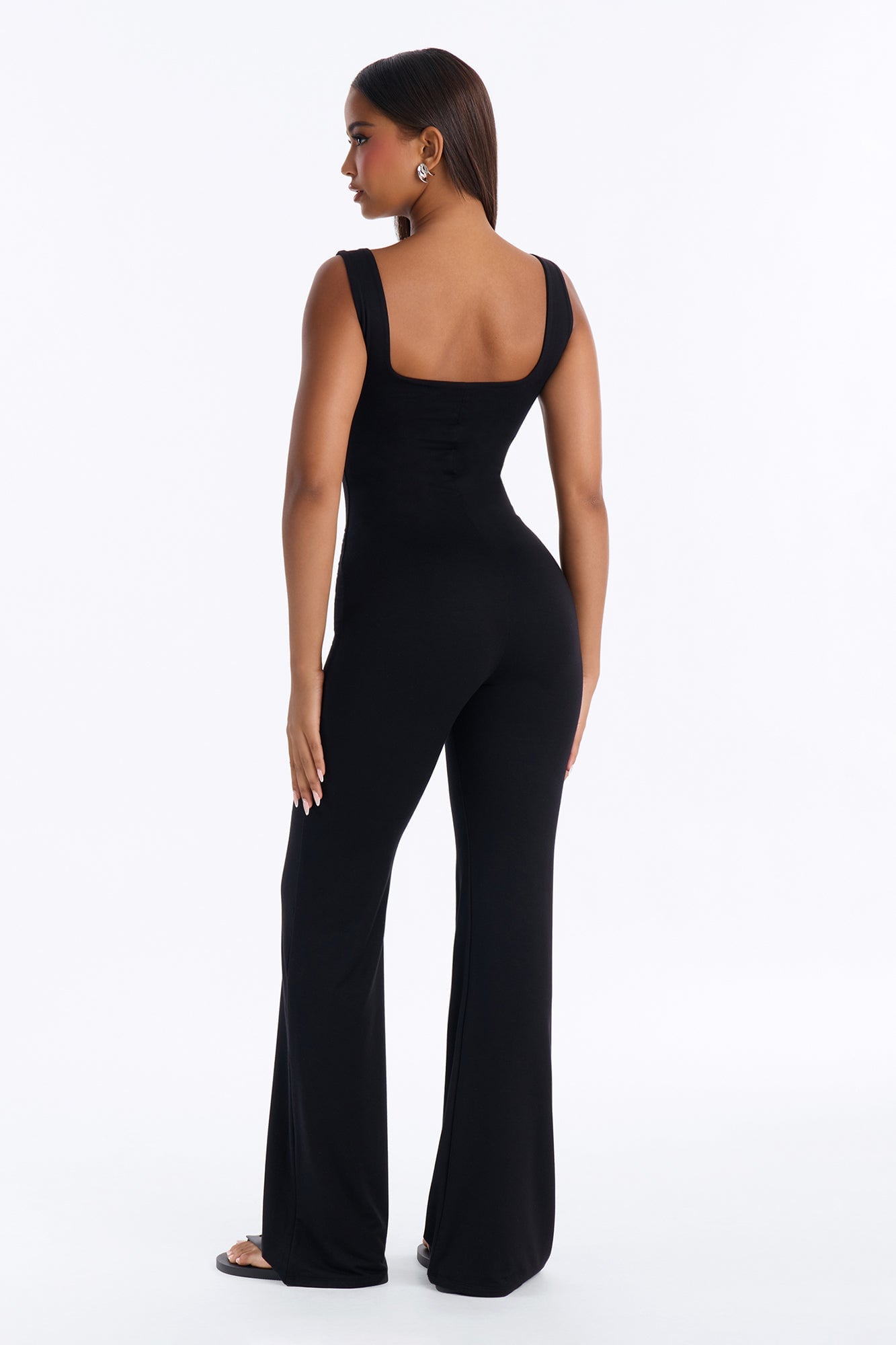 Shelly Premium Modal Jumpsuit - Black image 4