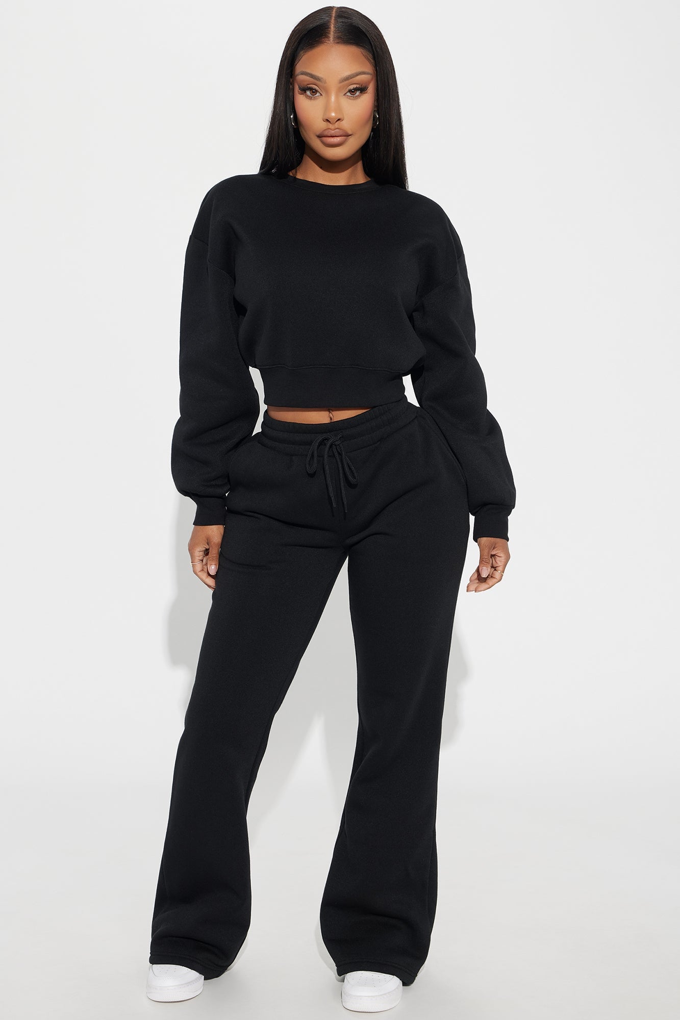 Candice Lounge Crew Neck - Black image 5