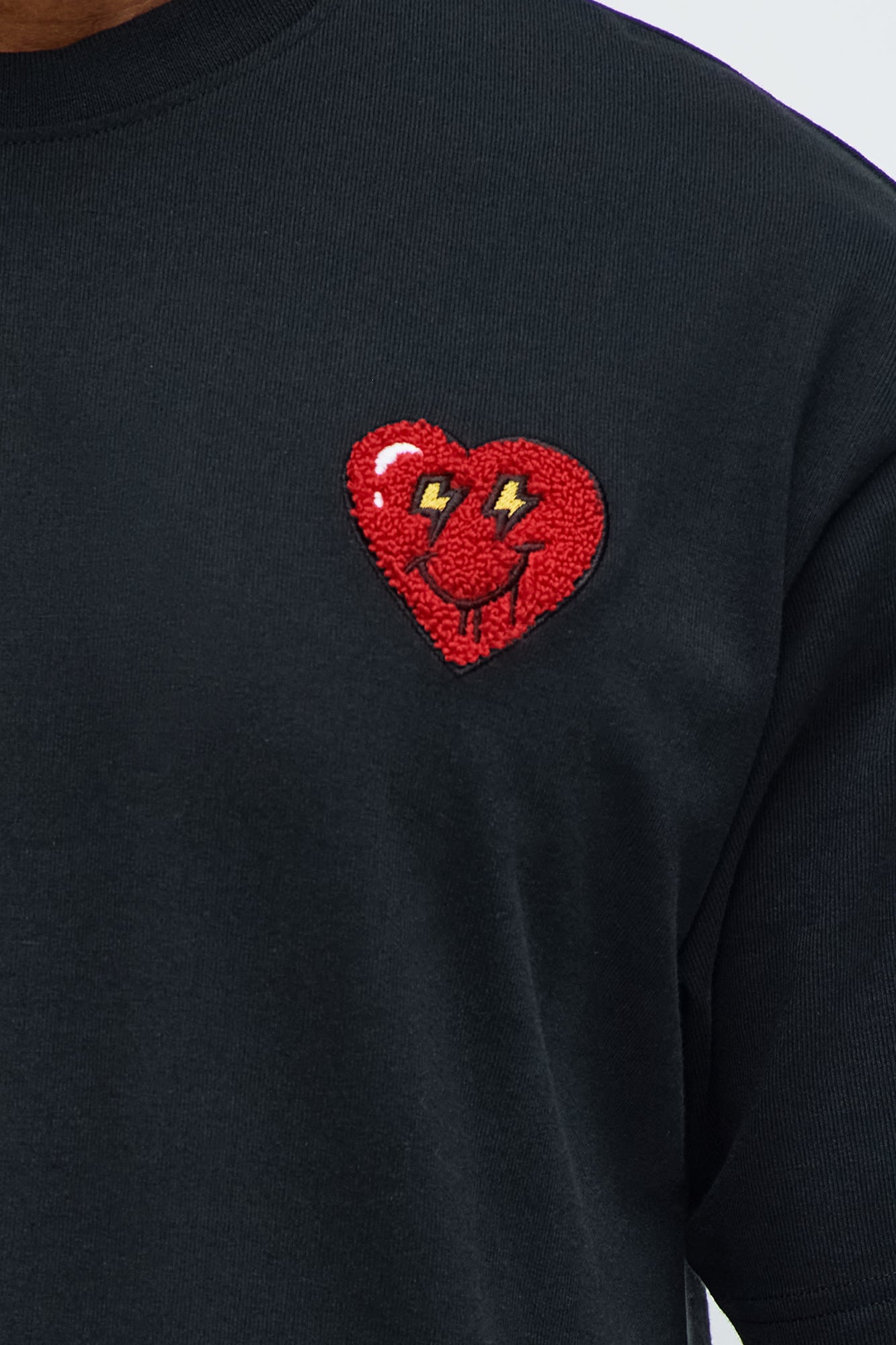 Lil Heartbreaker Short Sleeve Tee - Black image 3