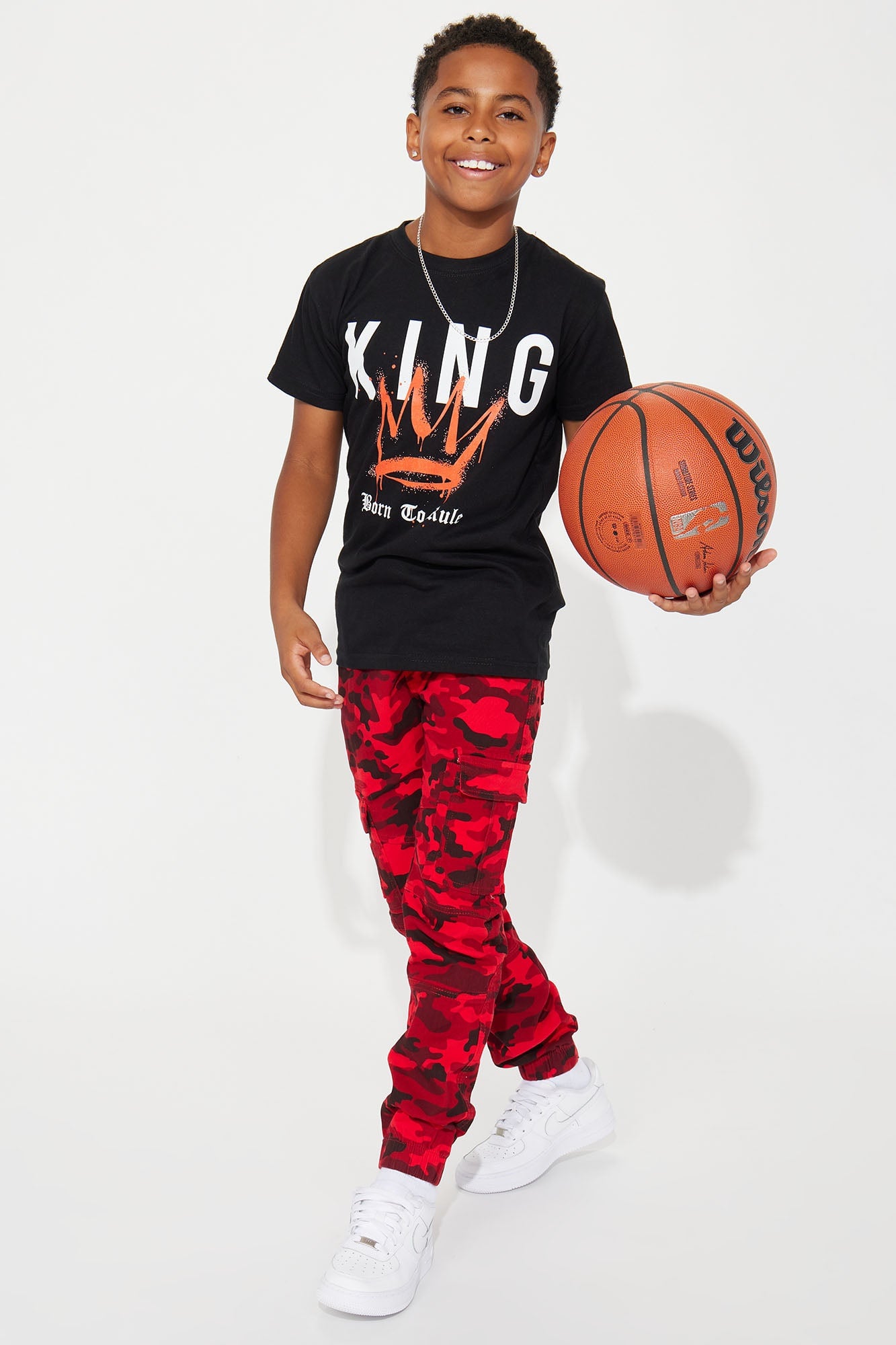 Mini King Born To Ride T-Shirt - Black image 3