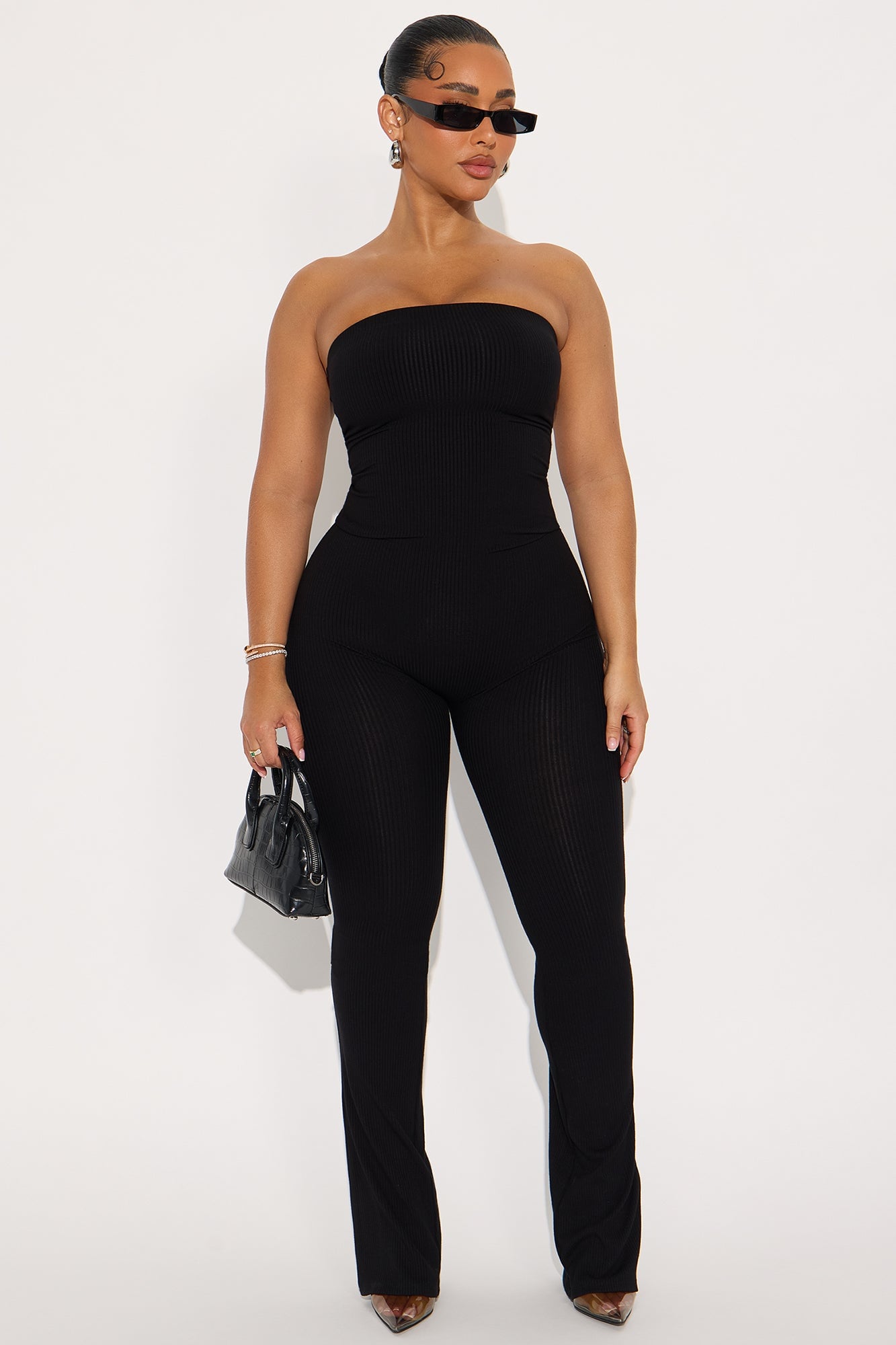 Alayna Snatched Jumpsuit - Black image 4