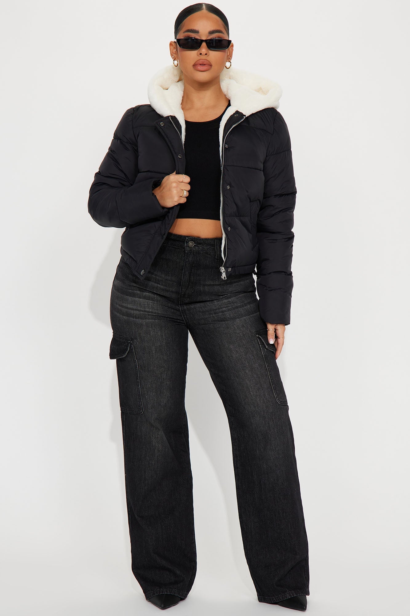 Cozied Up Jacket - Black image 5