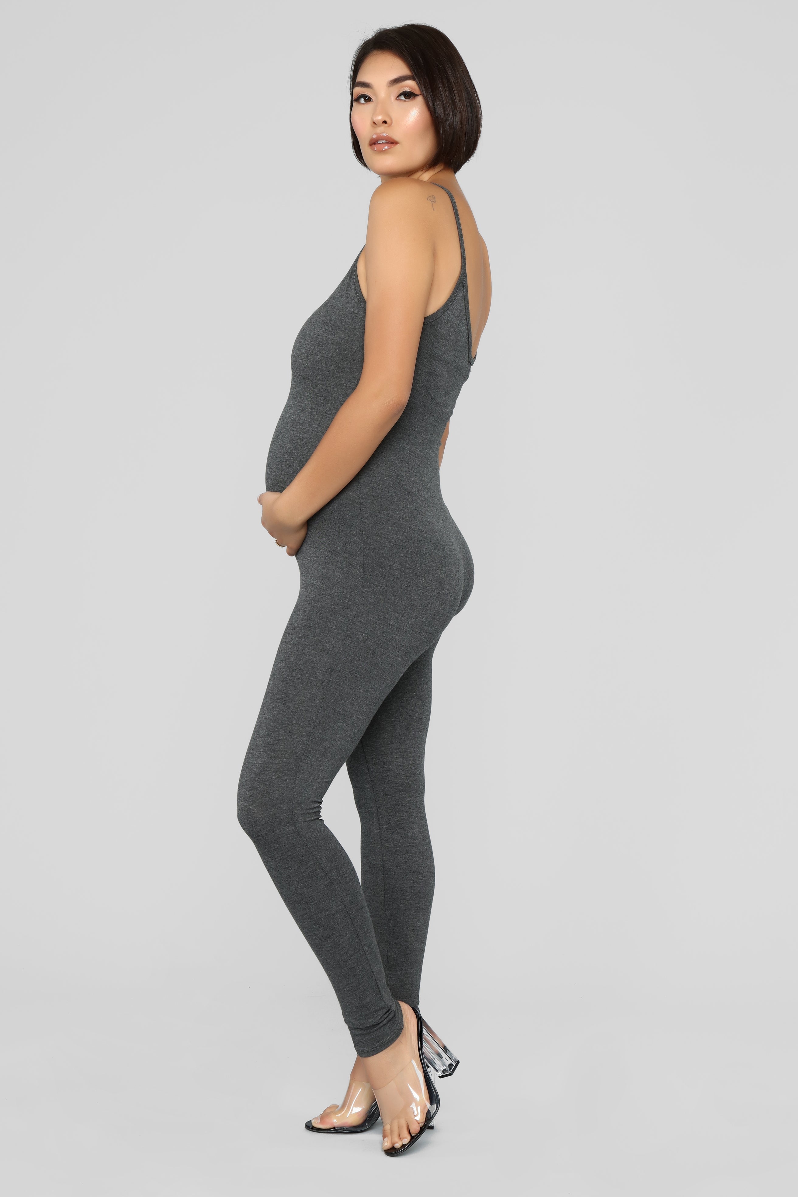 Dress Season Jumpsuit - Charcoal image 11