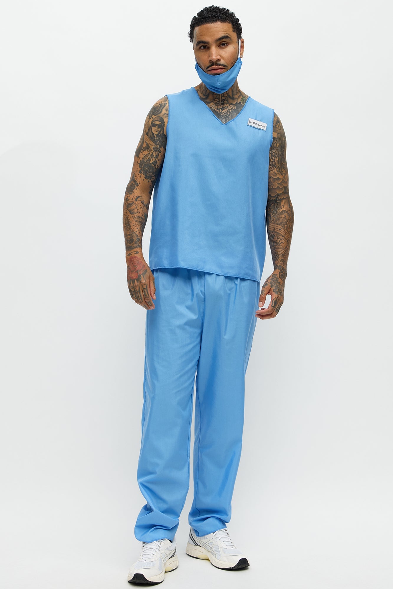Dr.Ben Dover″ Costume Set - Blue image 3