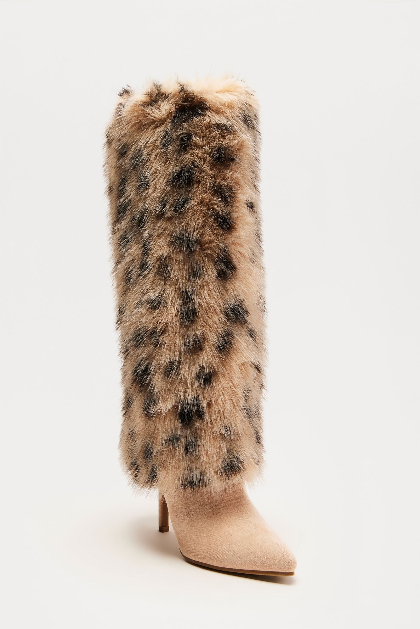 Go All Out Knee High Boots - Leopard image 3