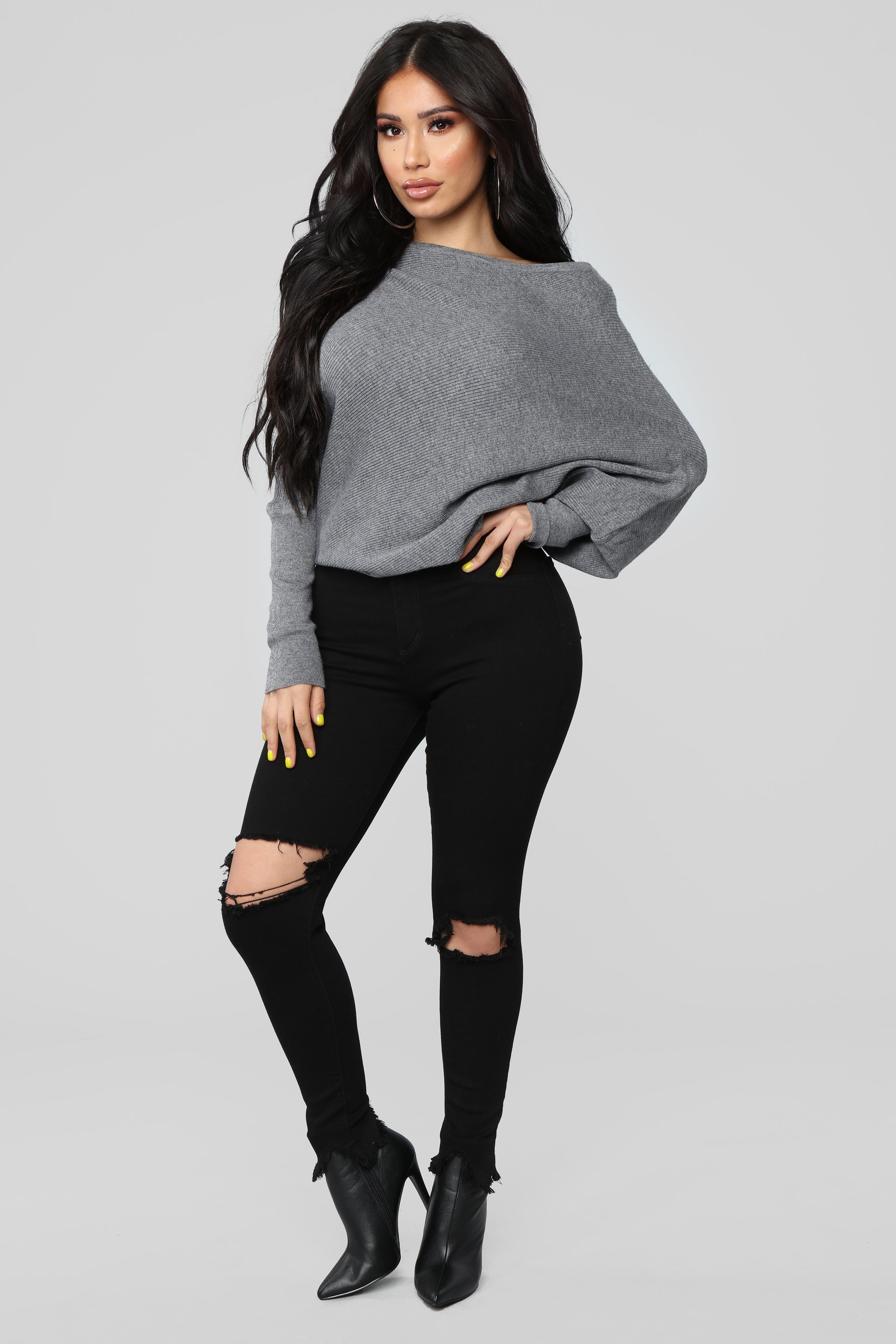 Karly Sweater - Grey image 4