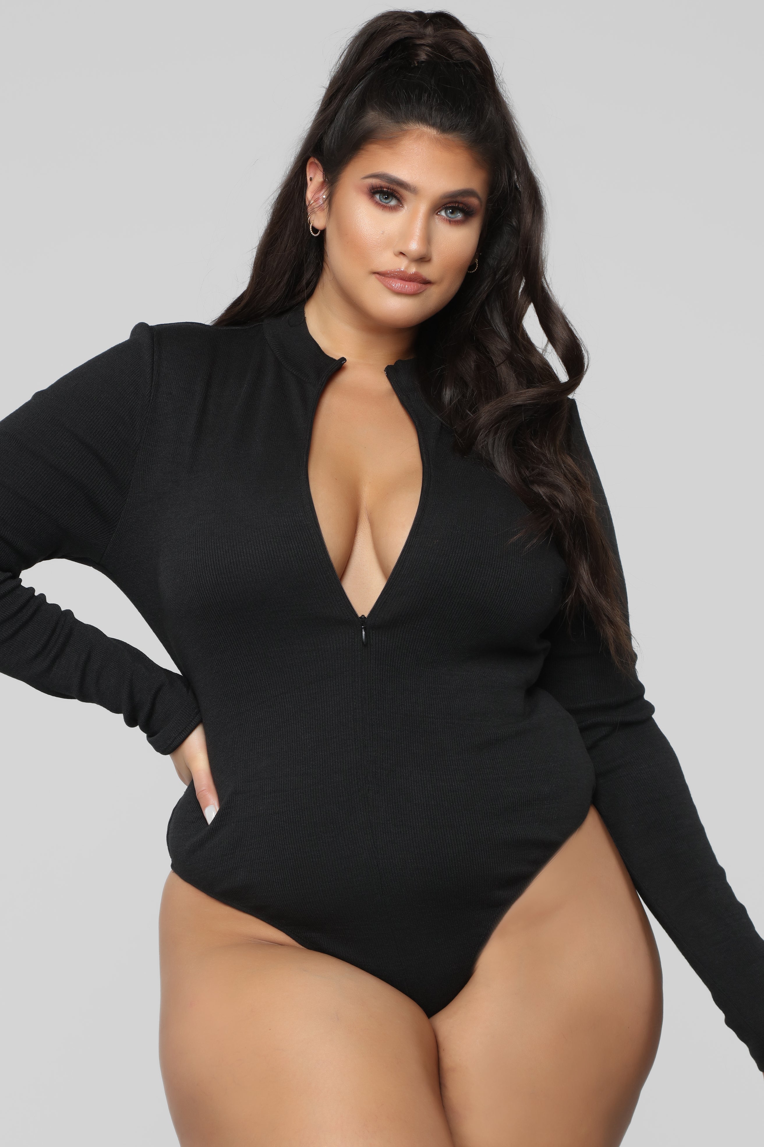 Grind Time Beyond Long Sleeve Bodysuit - Black image 8