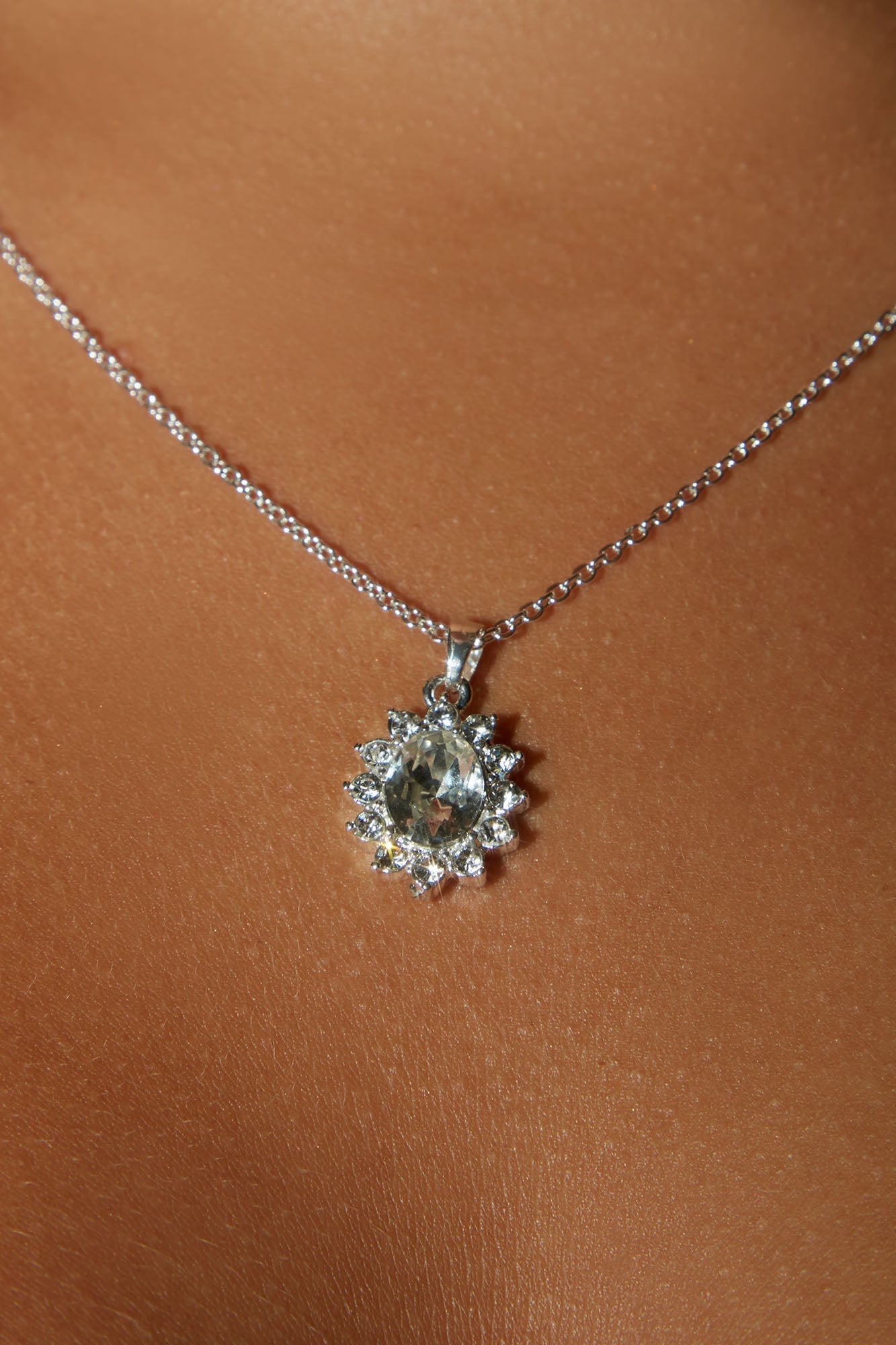 Cutie Alert Necklace - Silver image 2