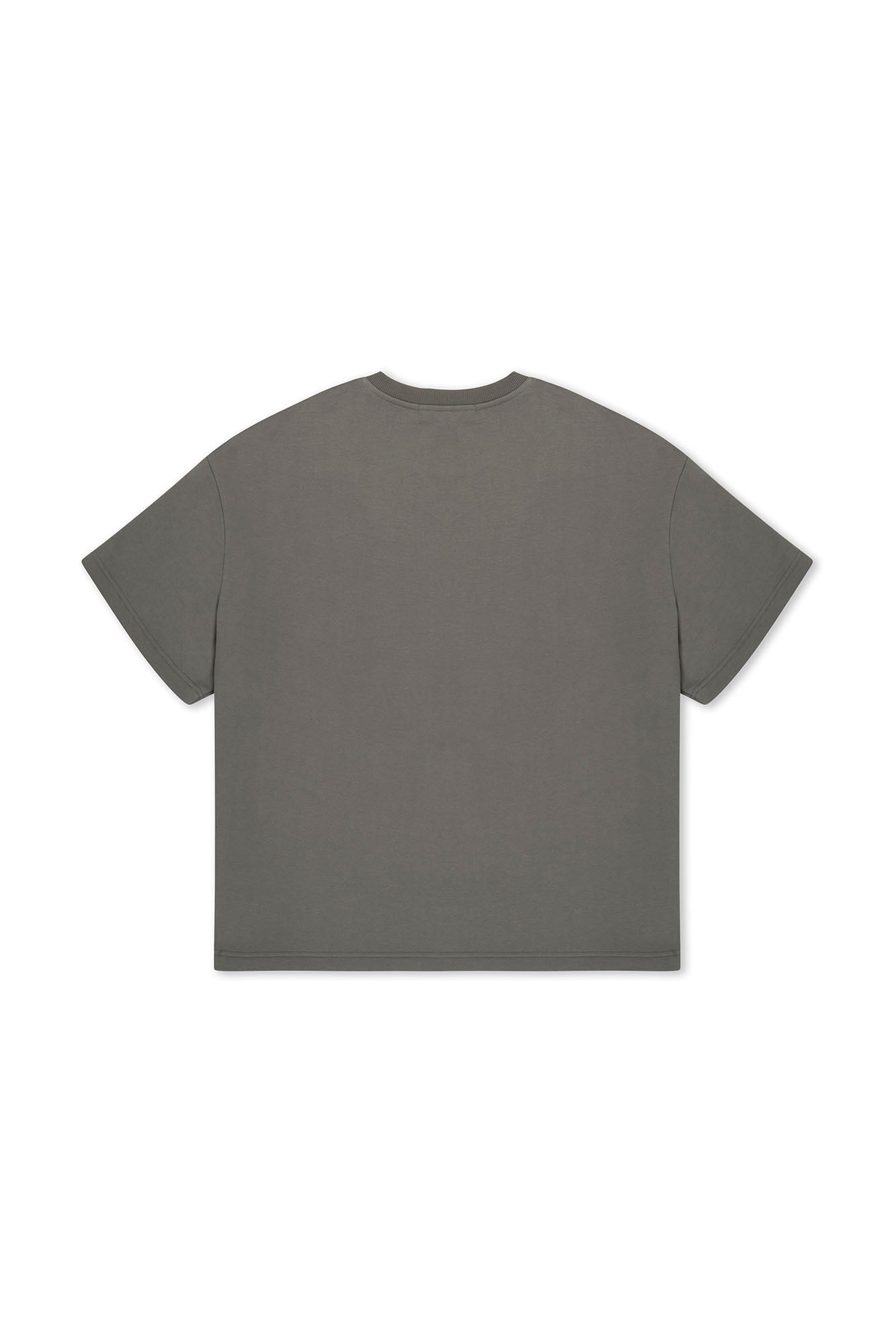 410 Oversized Fleece Tee - Moss Grey image 6
