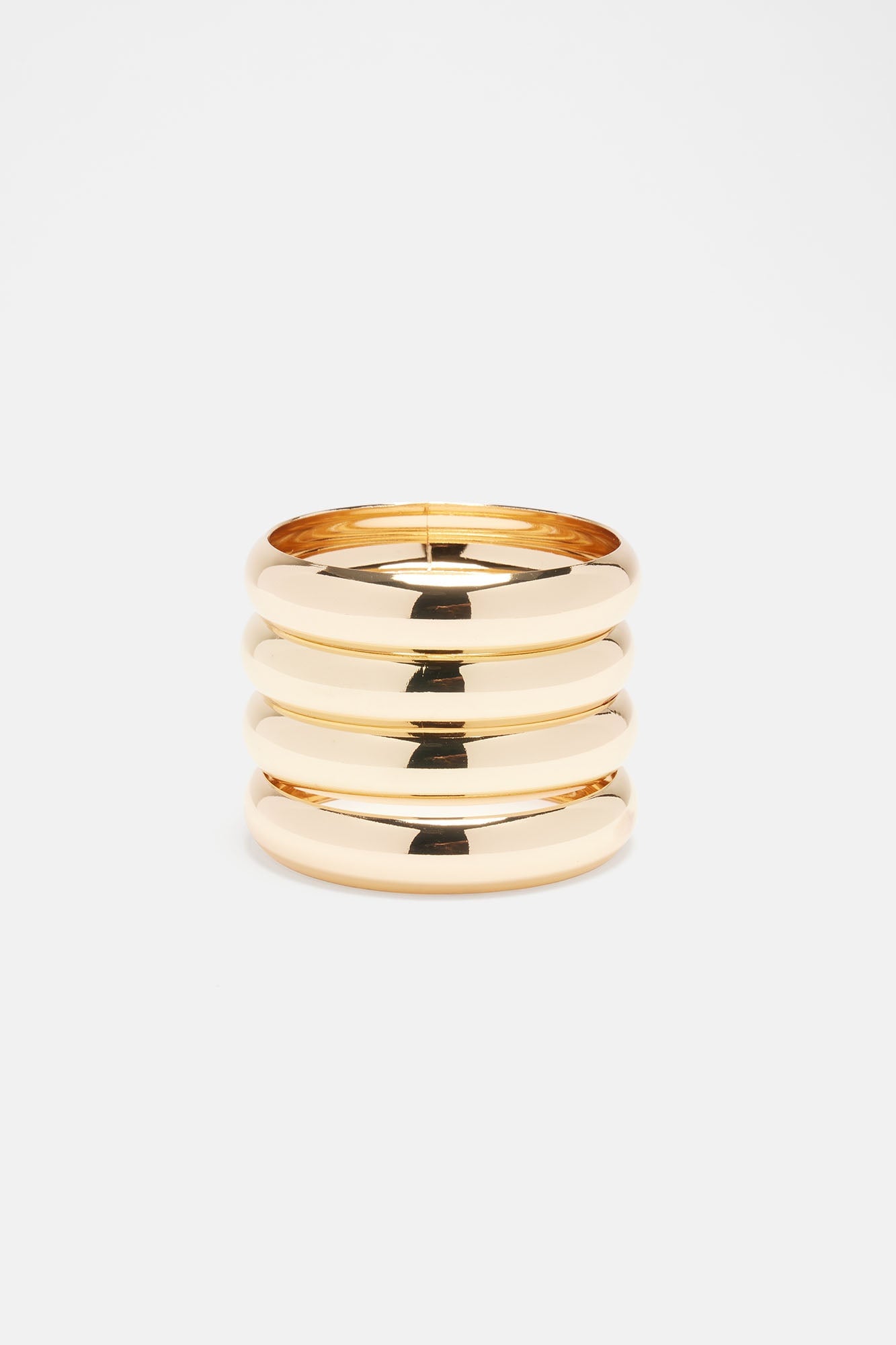 In Havana Bangle Set - Gold image 3