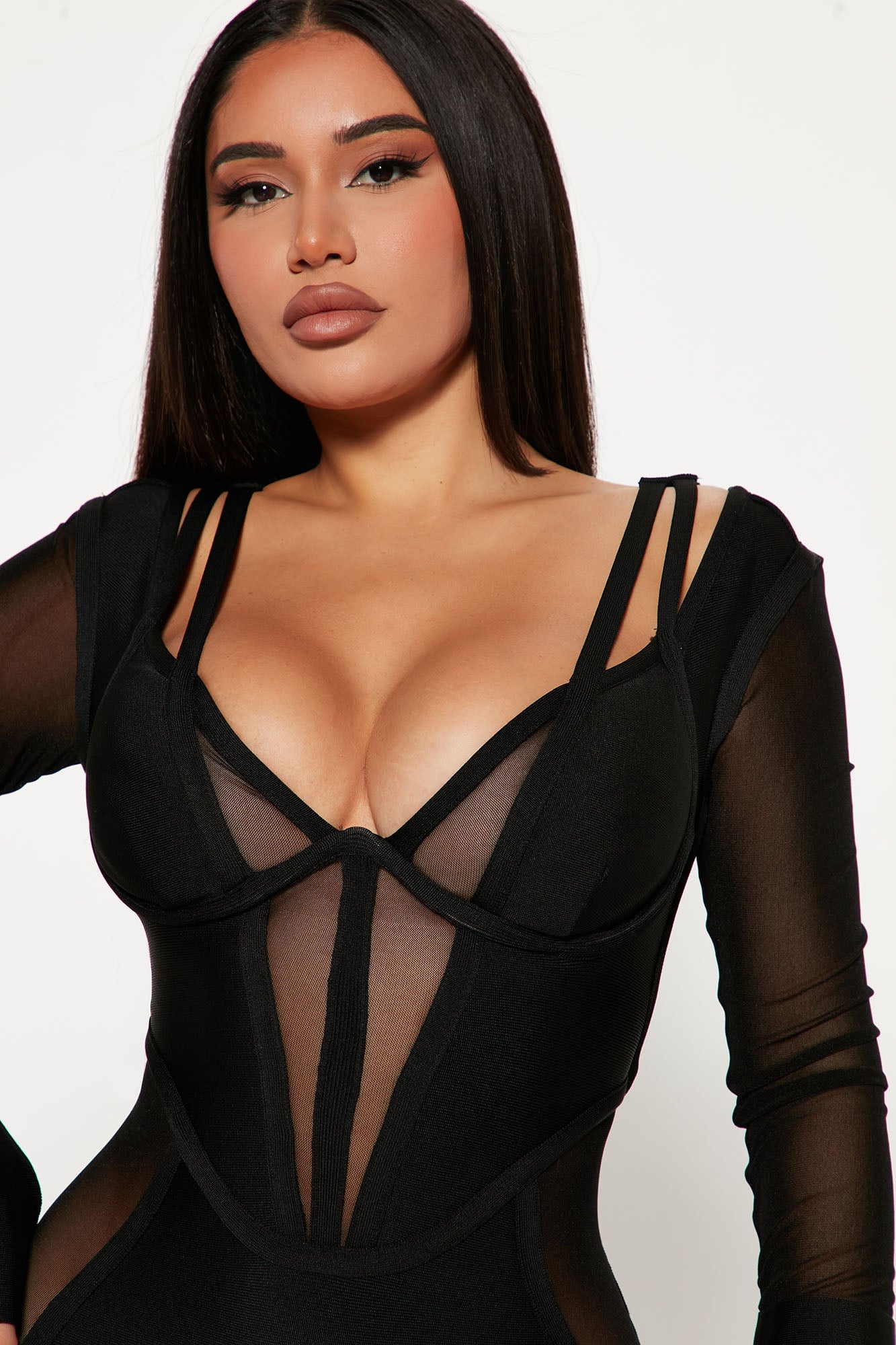 Tequila Nights Bandage Mini Dress - Black image 6