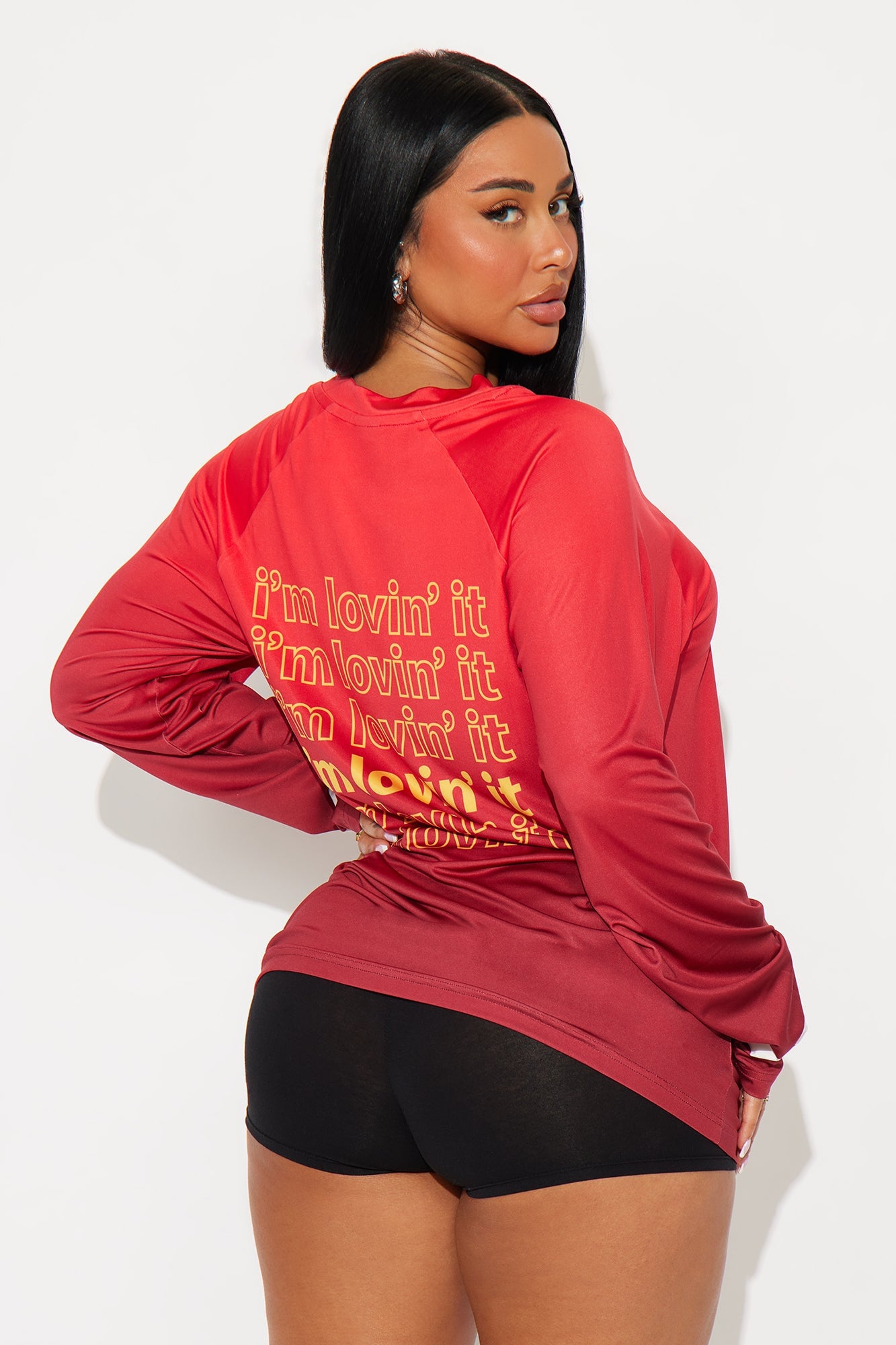 McDonald's I'm Lovin' It Ombre Jersey - Red image 8