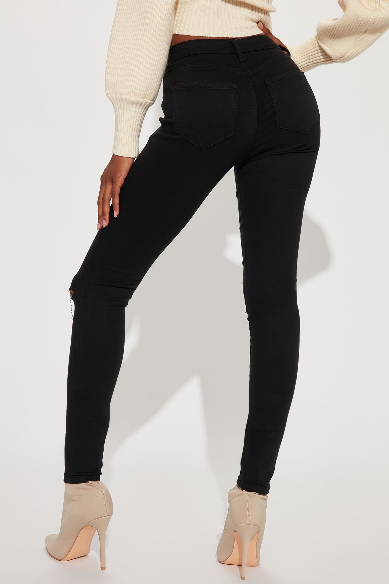 Tall Canopy Jeans - Black image 6