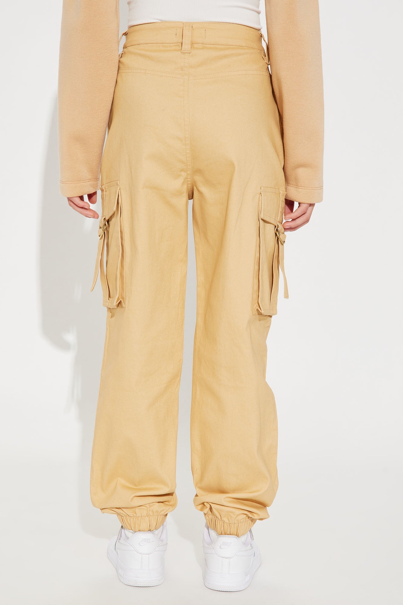 Mini Call Me Beep Me Cargo Jogger Pant - Khaki image 4