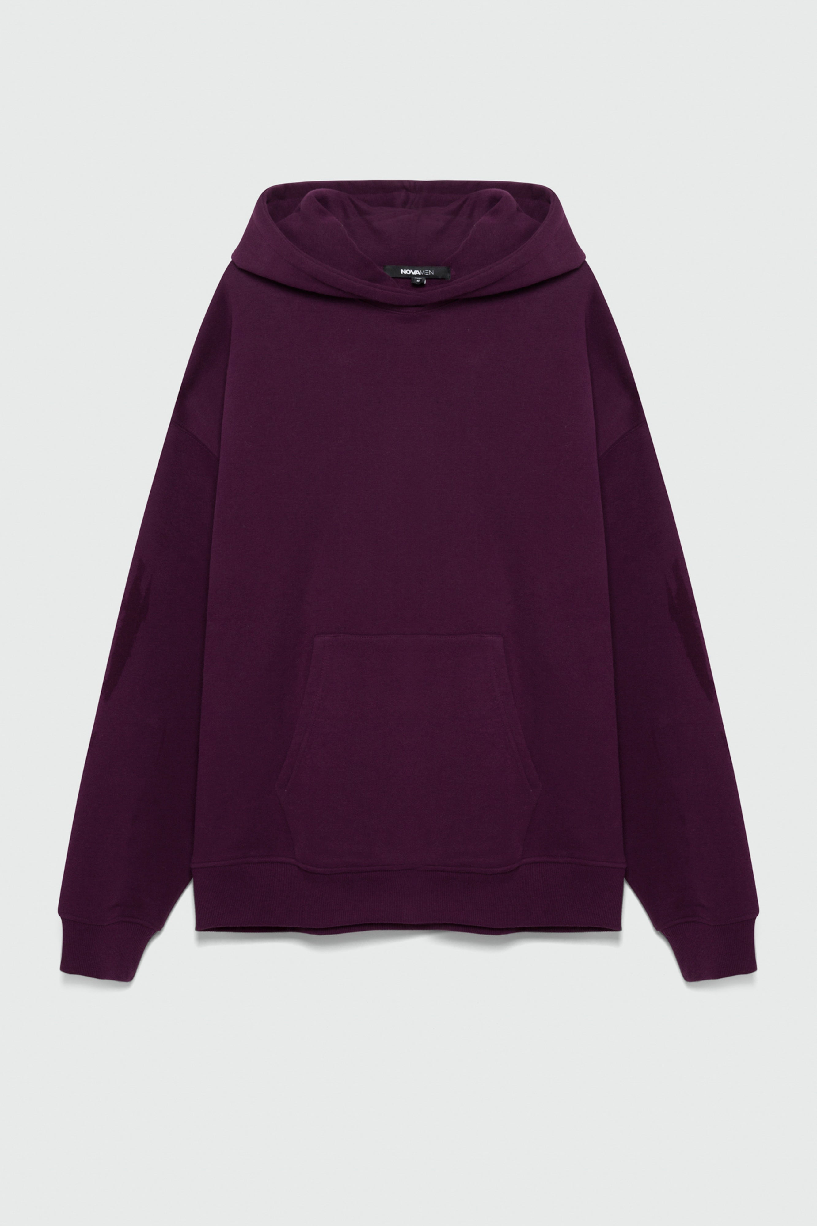 410 Oversized Hoodie - Plum image 5