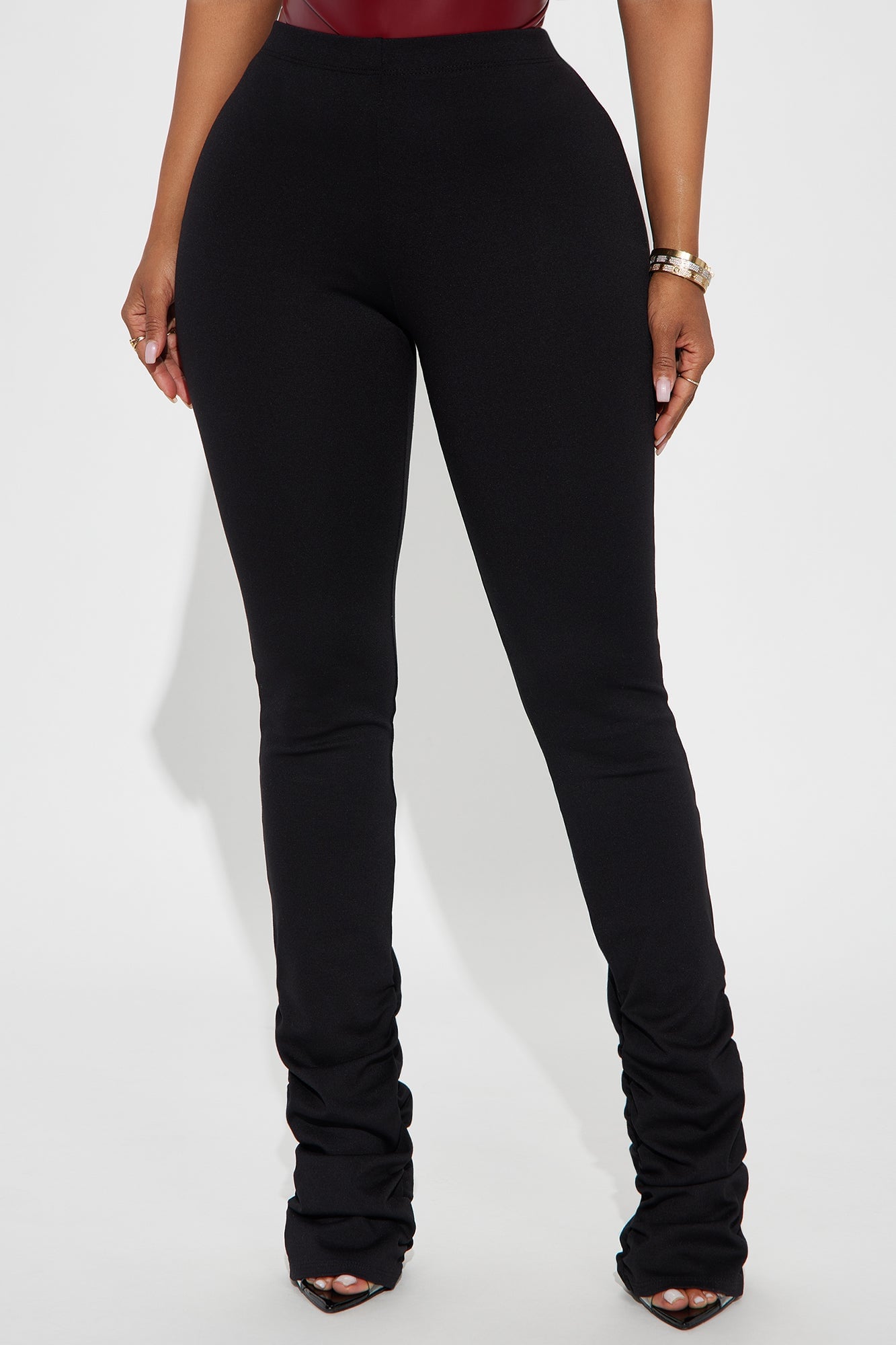Love Galore Stacked Legging - Black image 5