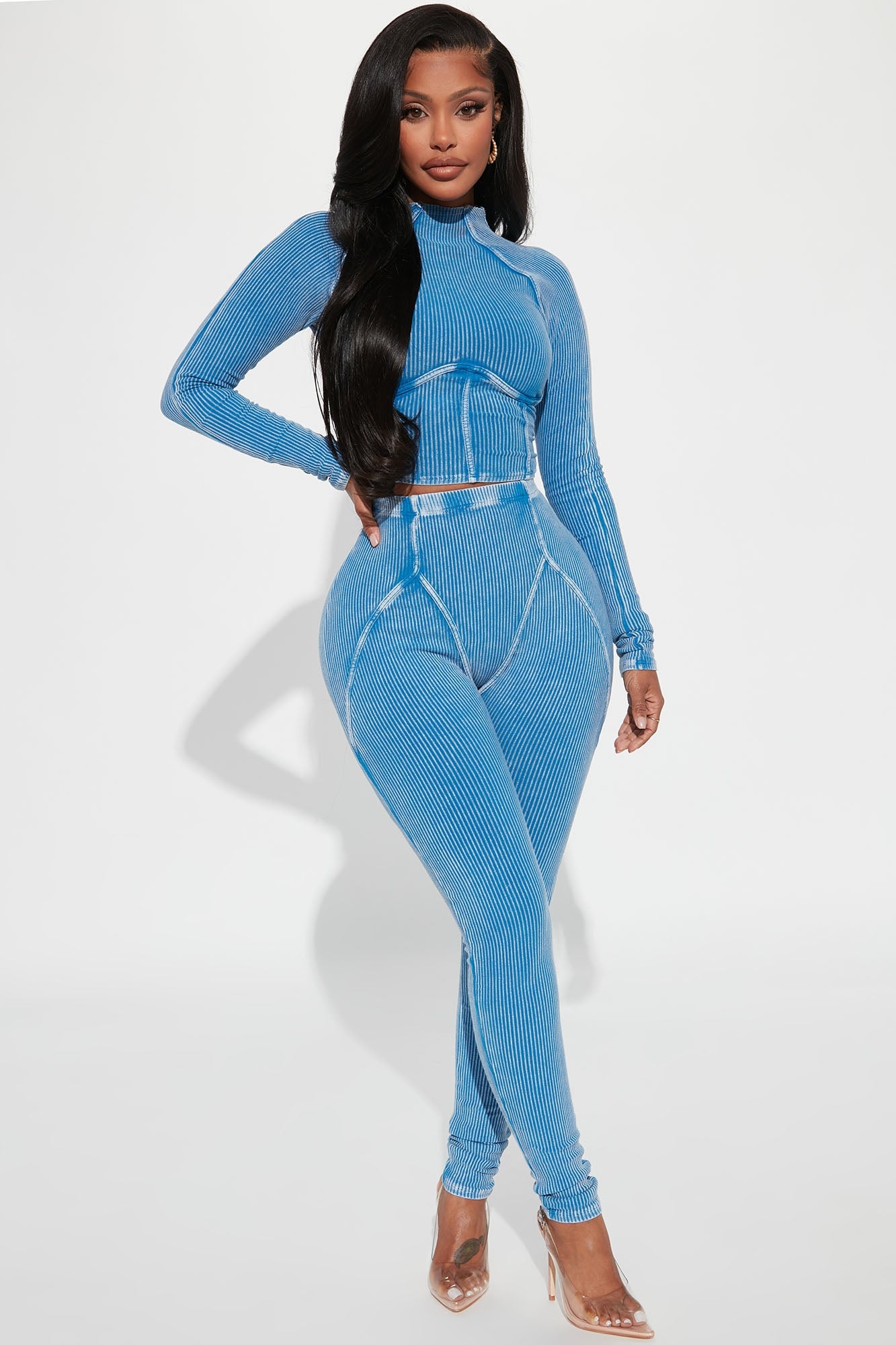 Jaime Legging Set - Blue image 4