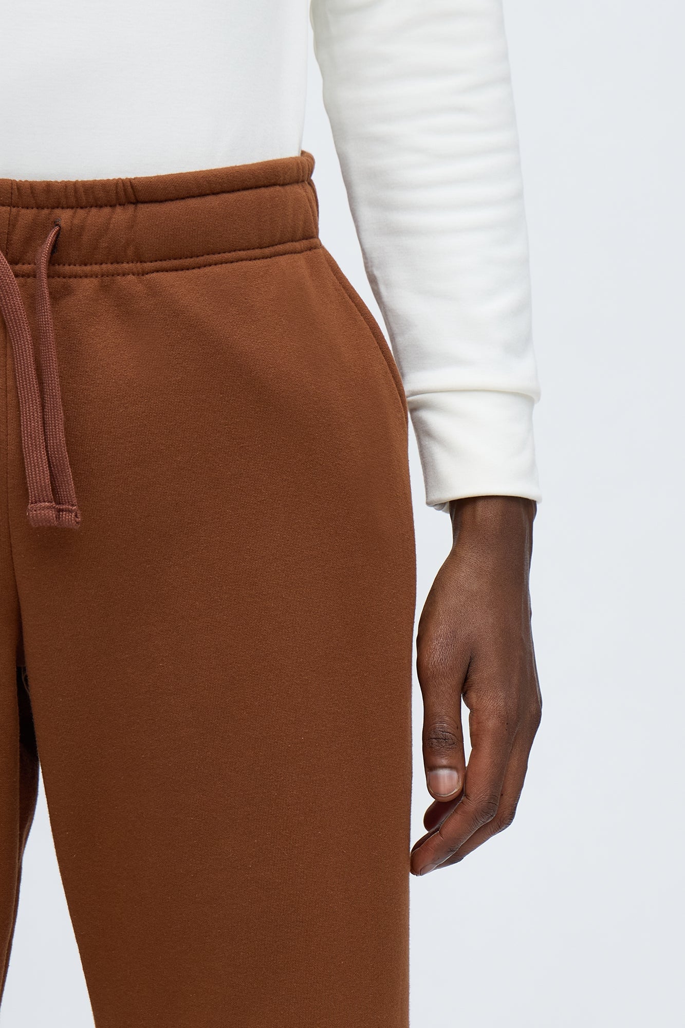 Aim For The Stars Baggy Sweatpants - Brown image 8