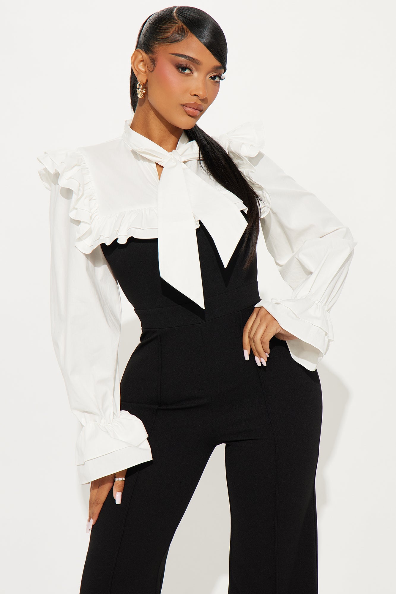 Setting Goals Jumpsuit - Black image 5