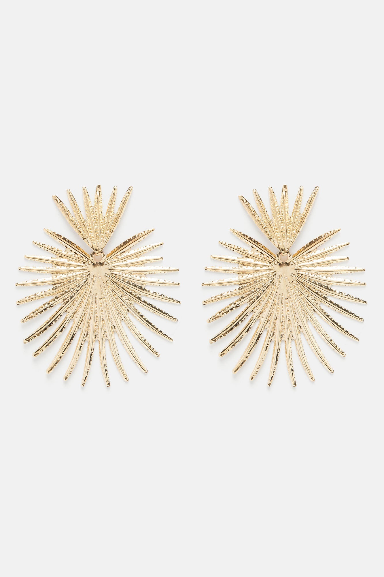 Heart Of Thorns Earrings - Gold image 3