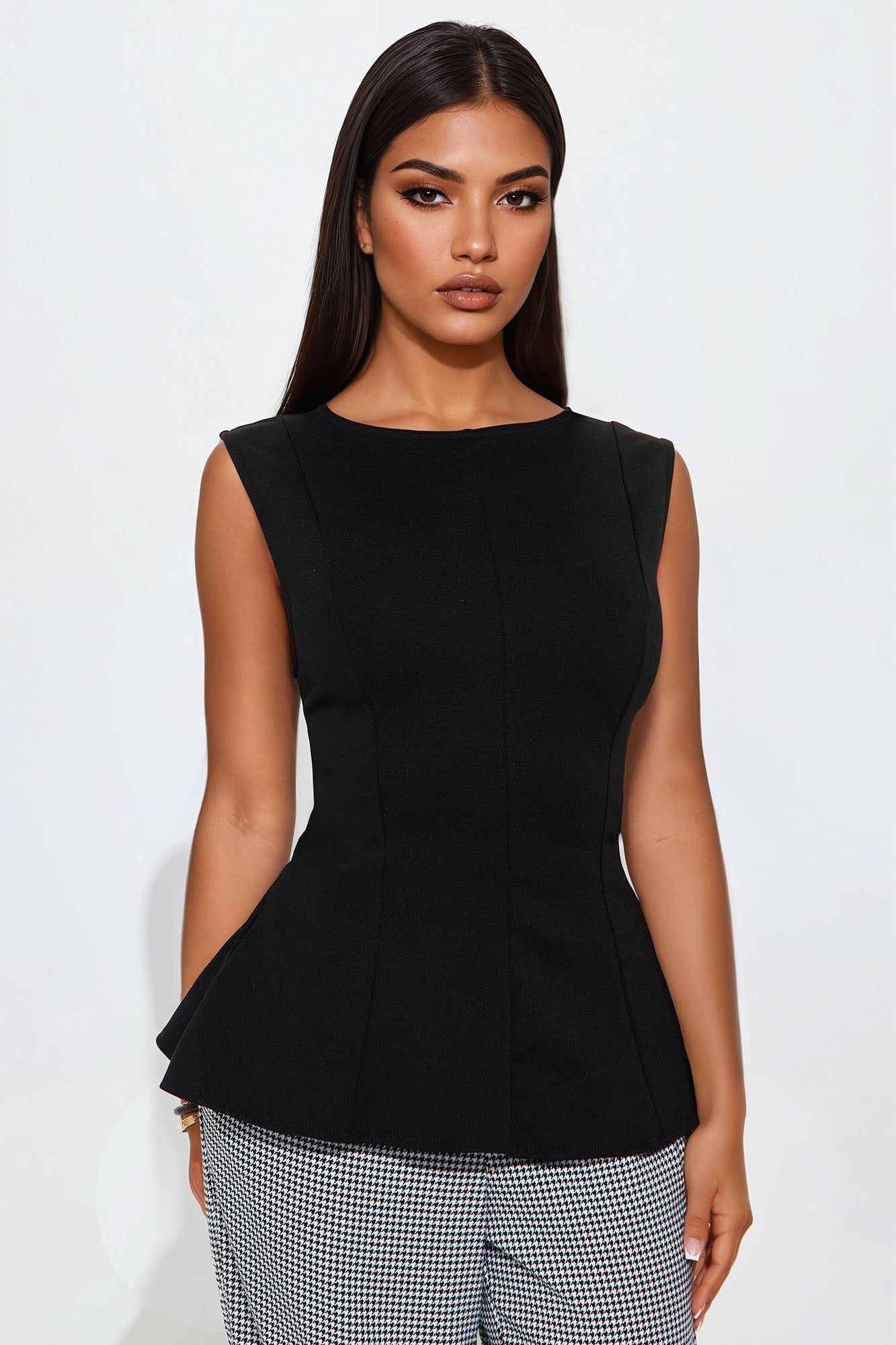 Classic Vibe High Neck Top - Black image 5