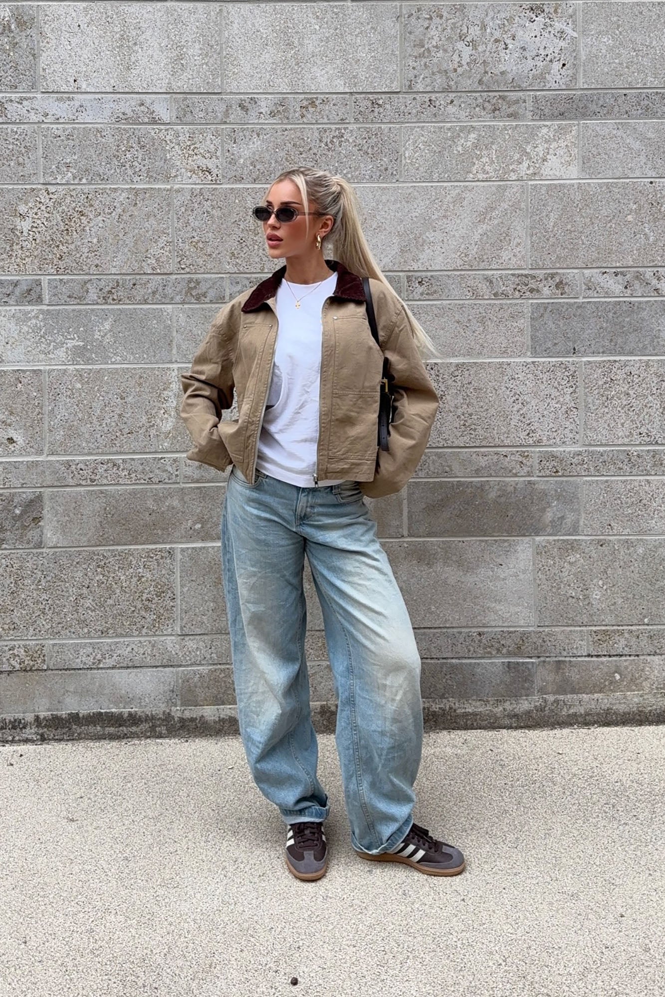 North Shore Baggy Jeans - Light Wash image 7