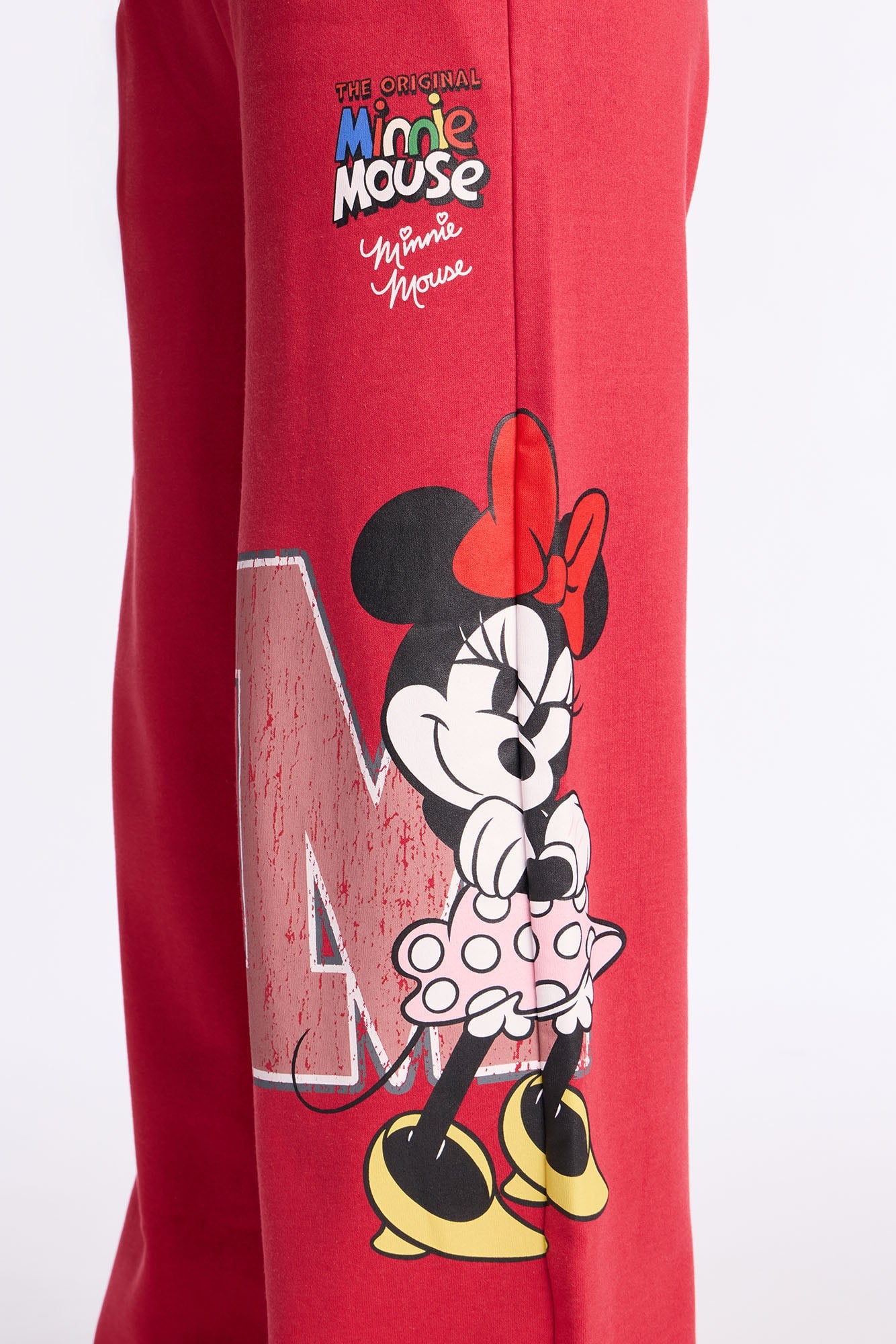 Minnie Mouse Wide Leg Fleece Pant - Red image 8