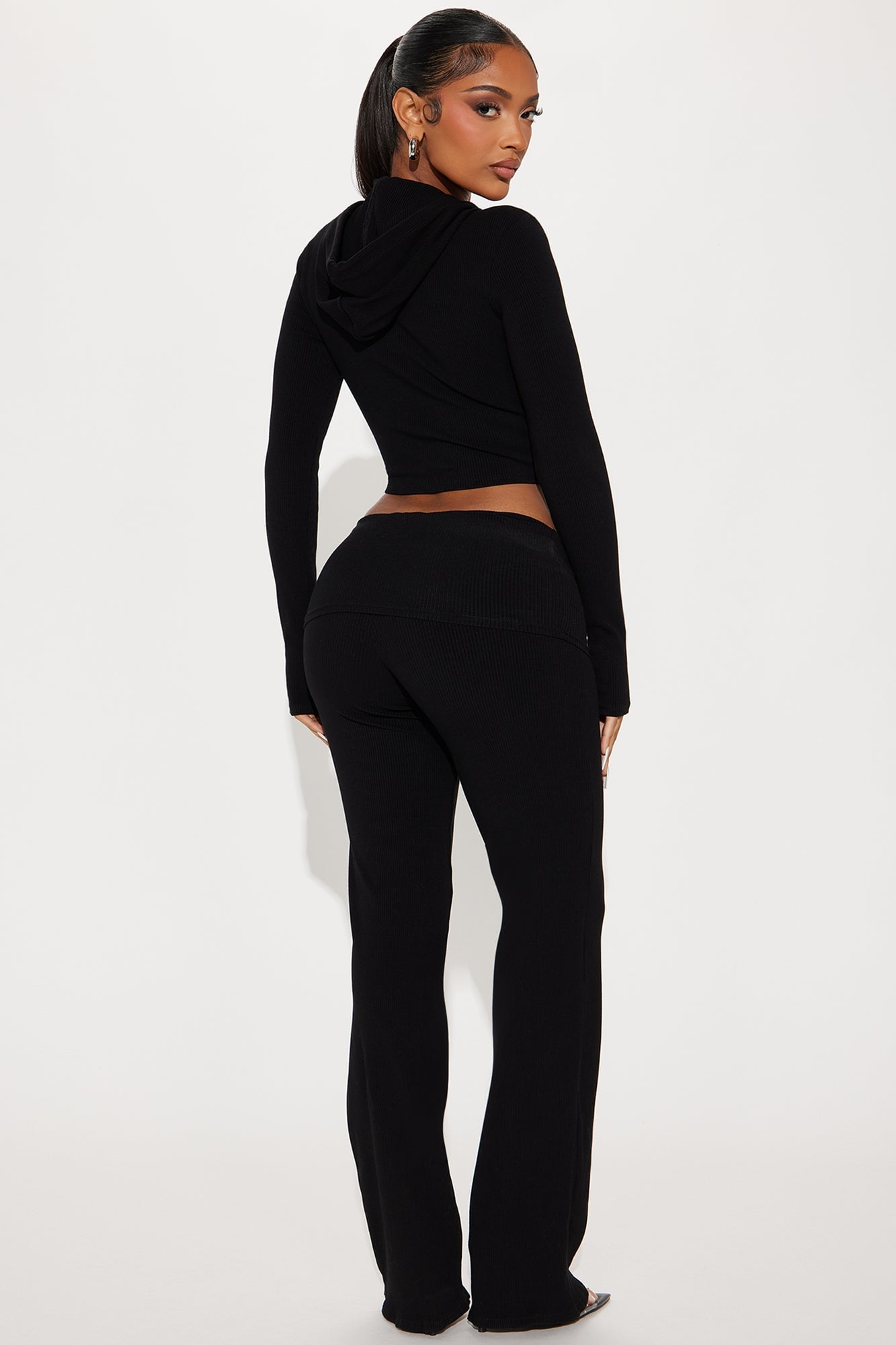 Karly Snatched Pant Set - Black image 3