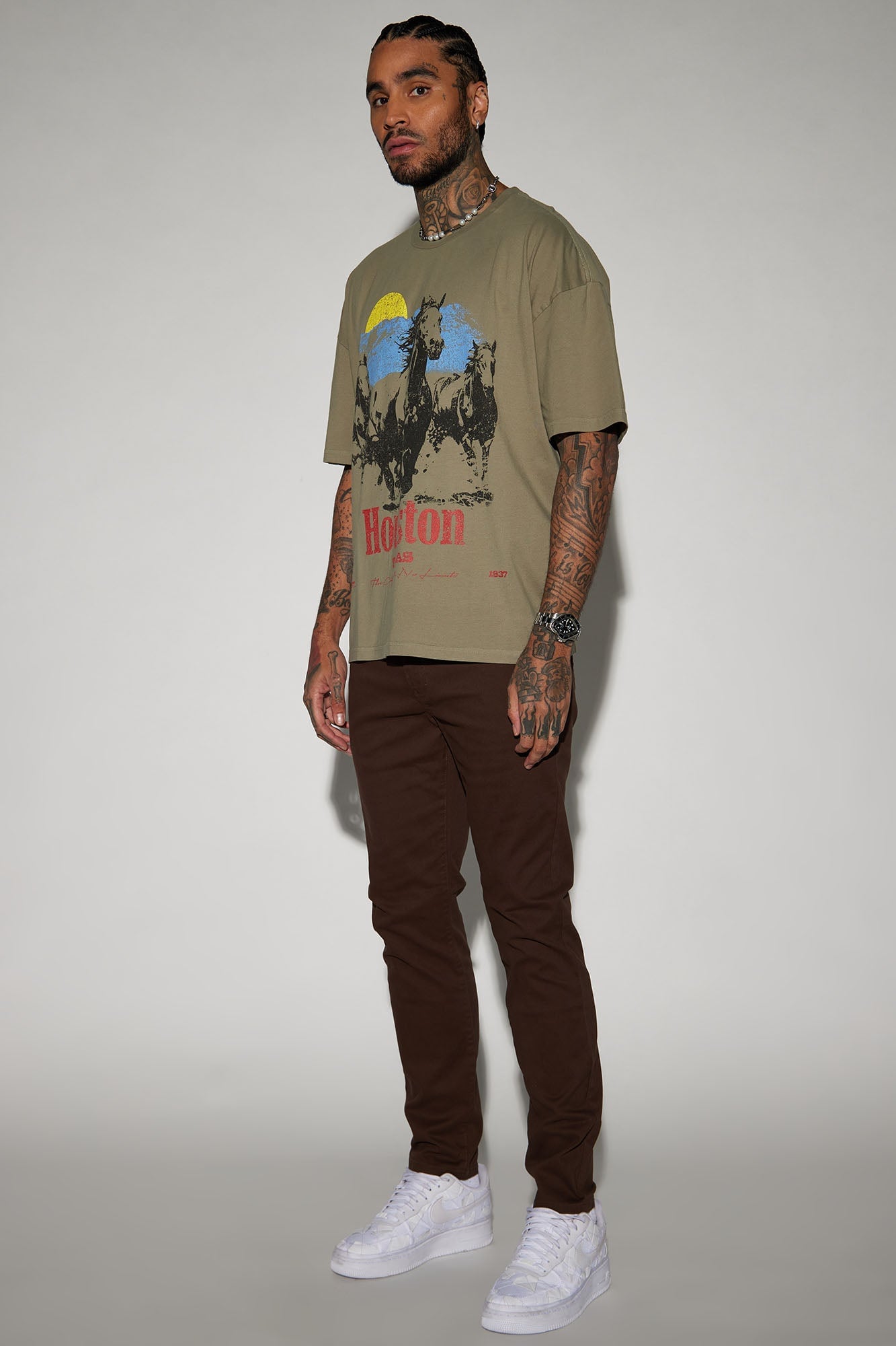 Mac Chino Skinny 5 Pocket Pants - DarkBrown image 5