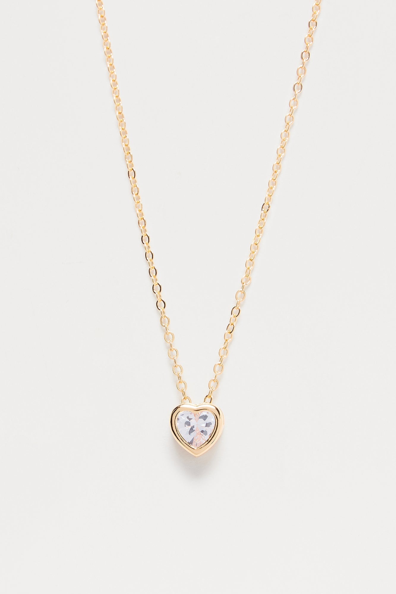 Mi Corazon Necklace - Gold image 3