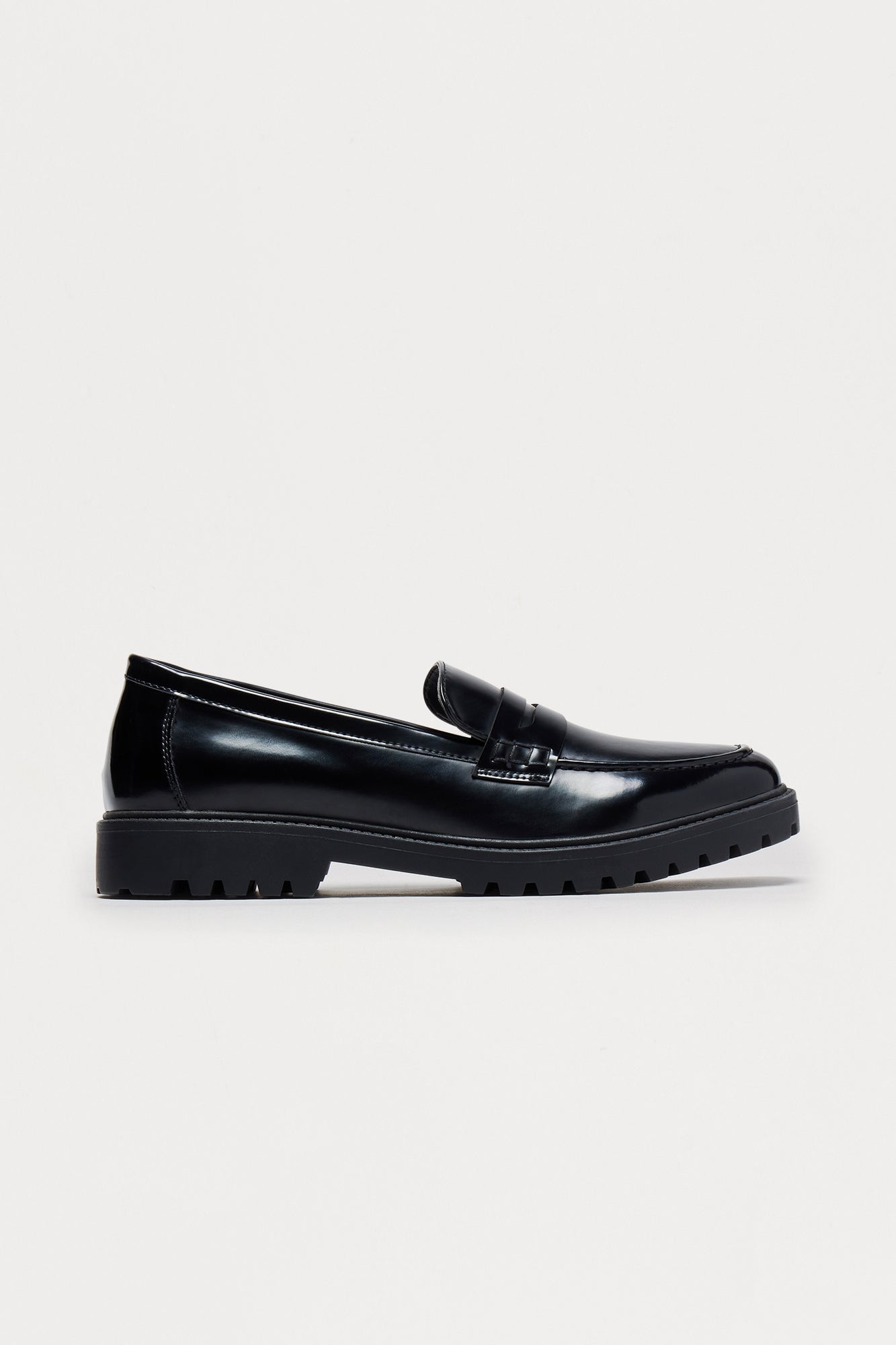 Nikola Chunky Loafer - Black image 1