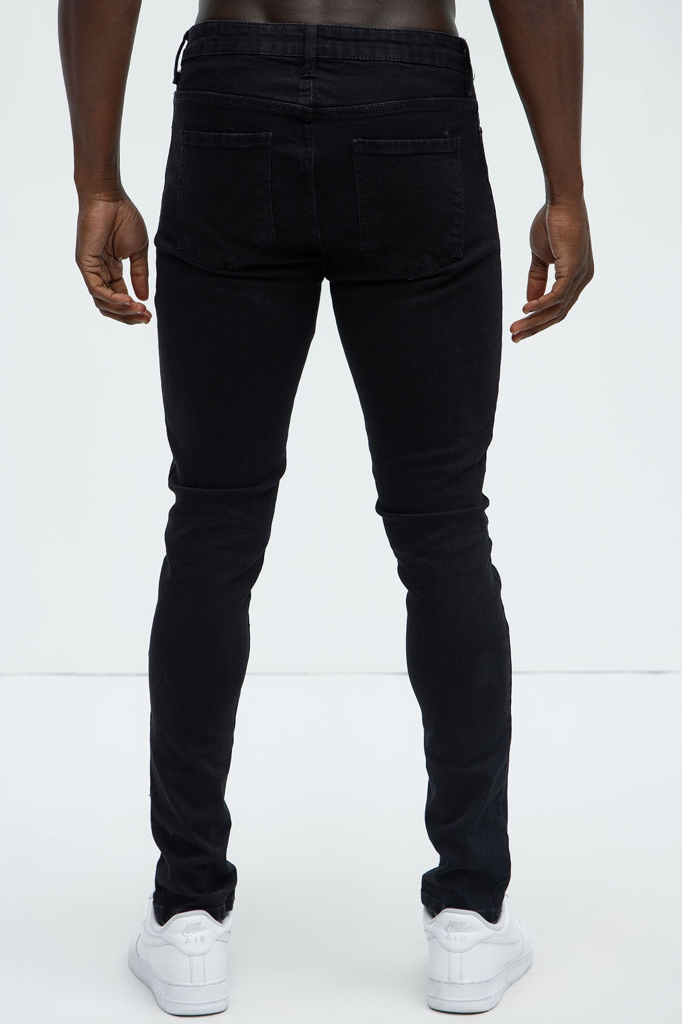 Cornell Skinny Jeans - Black image 8