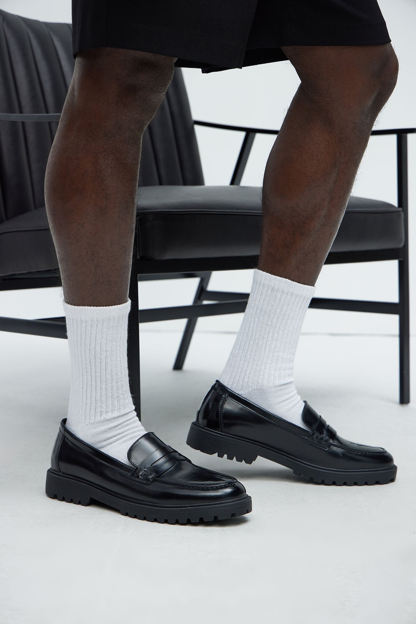 Nikola Chunky Loafer - Black image 2