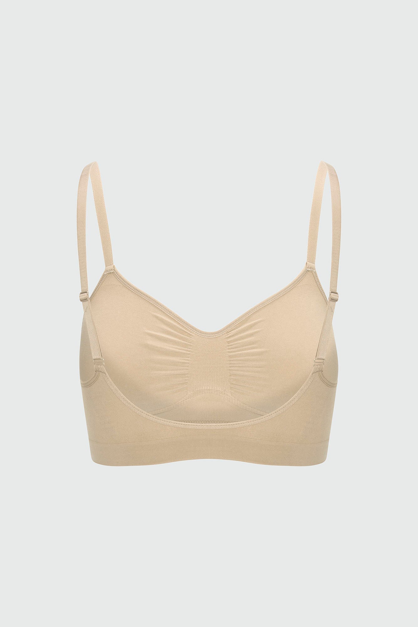 Dress Sculpt Seamless Strong Compression Bralette - Sand image 12
