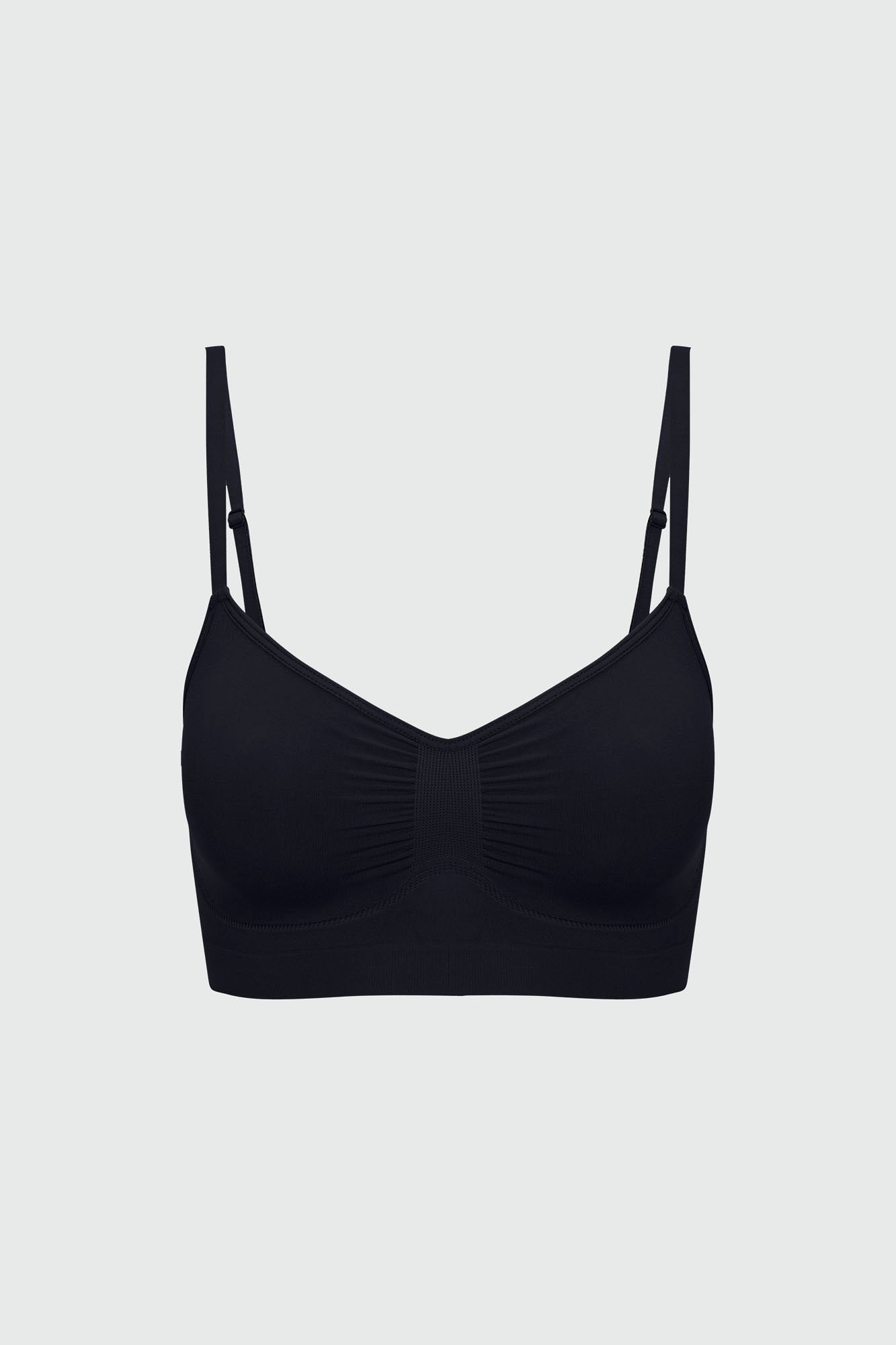 Dress Sculpt Seamless Strong Compression Bralette - Black image 10