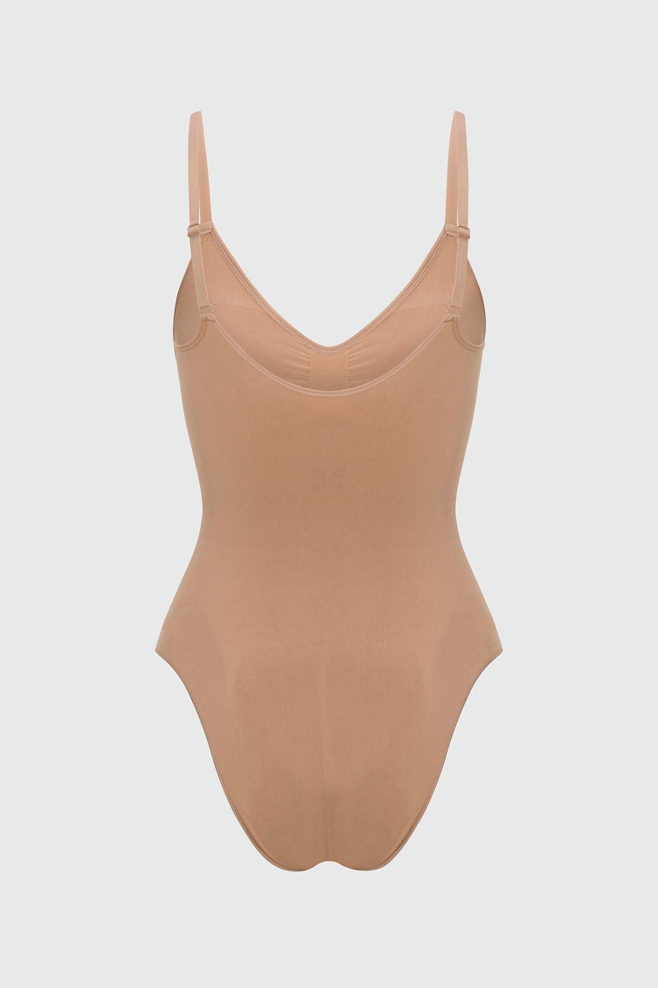 Dress Sculpt Seamless Strong Compression Brief Bodysuit - Nude image 12