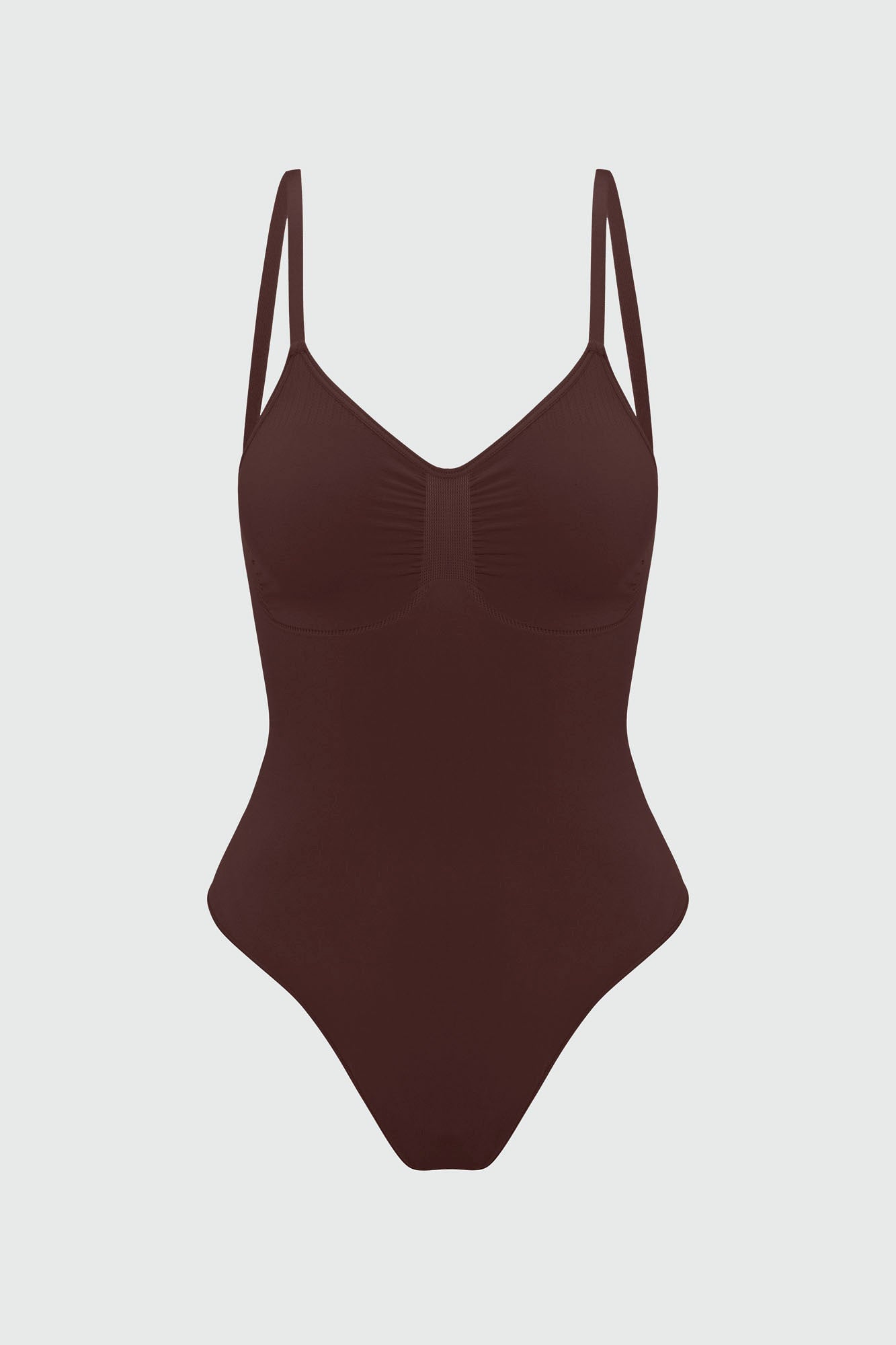 Dress Sculpt Seamless Strong Compression Low Back Thong Bodysuit - Coco image 10