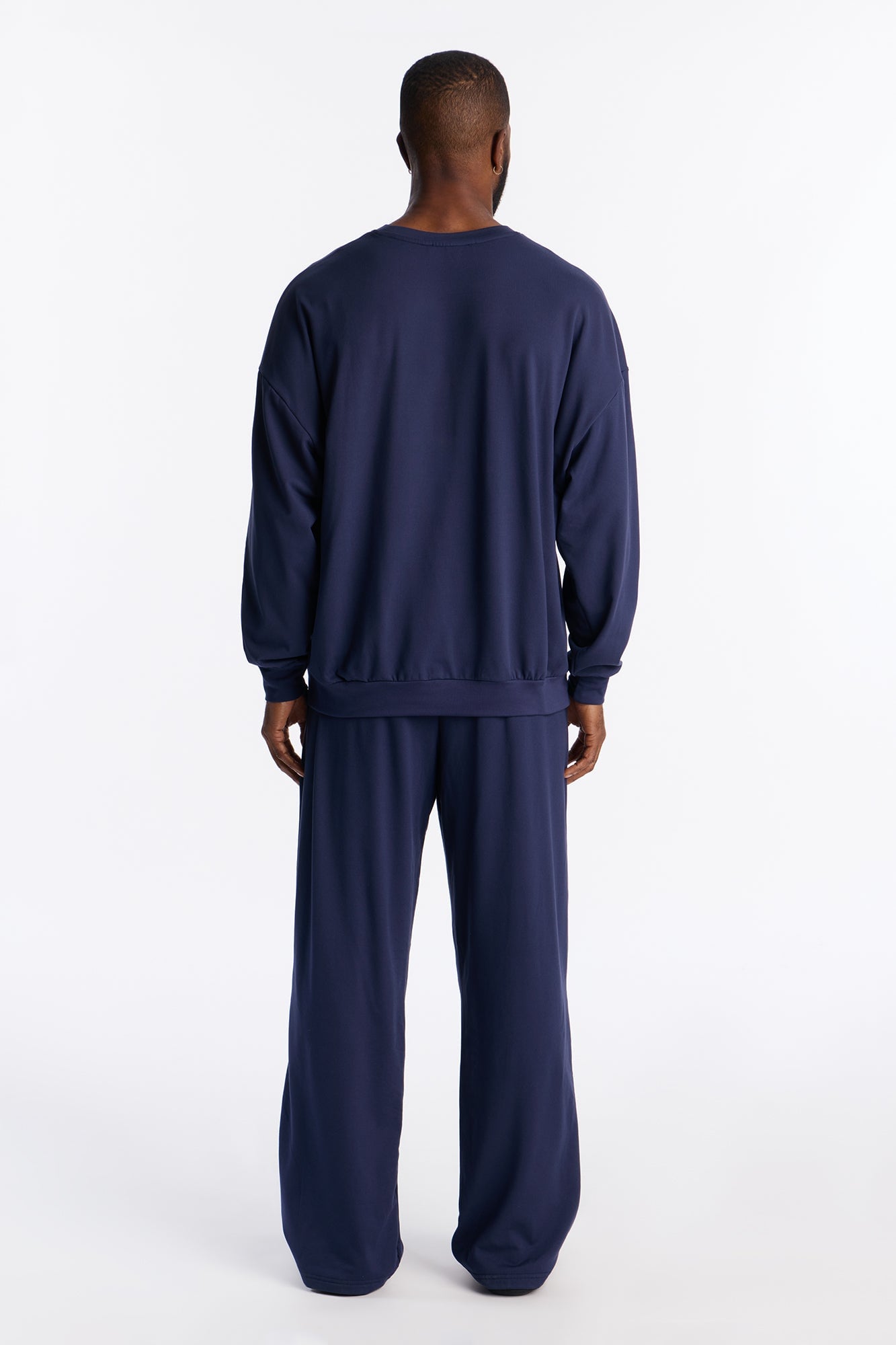 Off Duty Lounge Fleece Set - Navy image 8