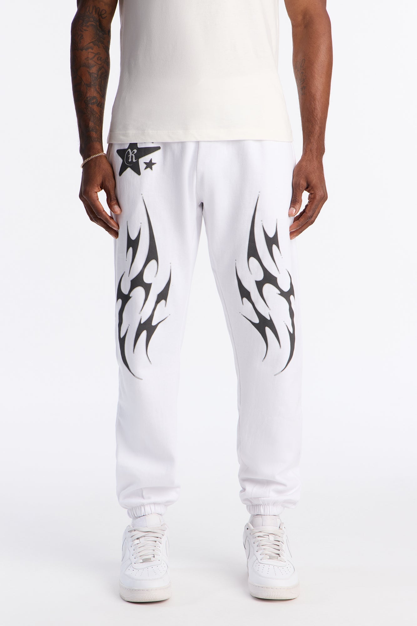 Tapped In Jogger - White image 5
