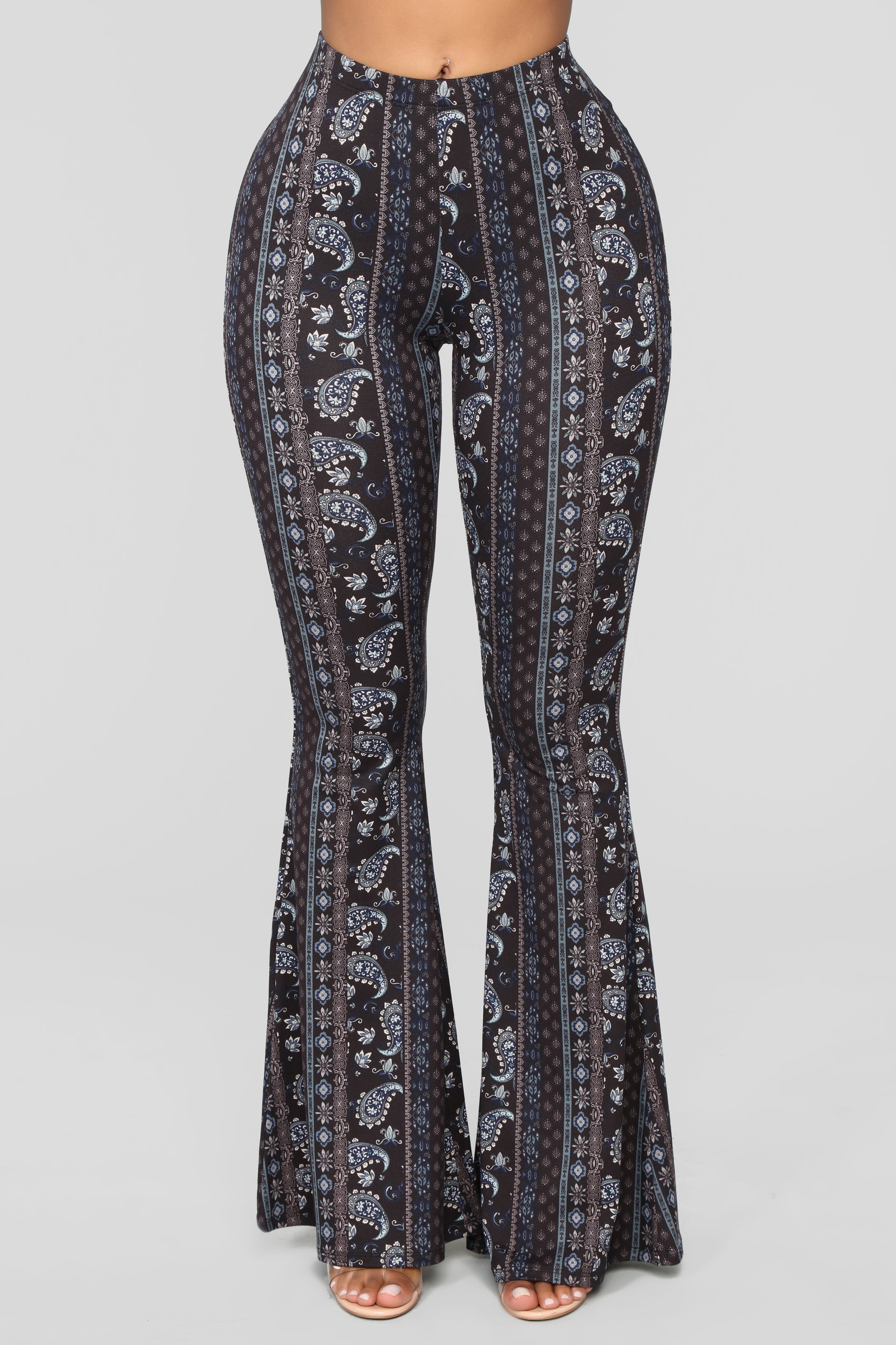Astrid Flare Pants - Black/combo image 5