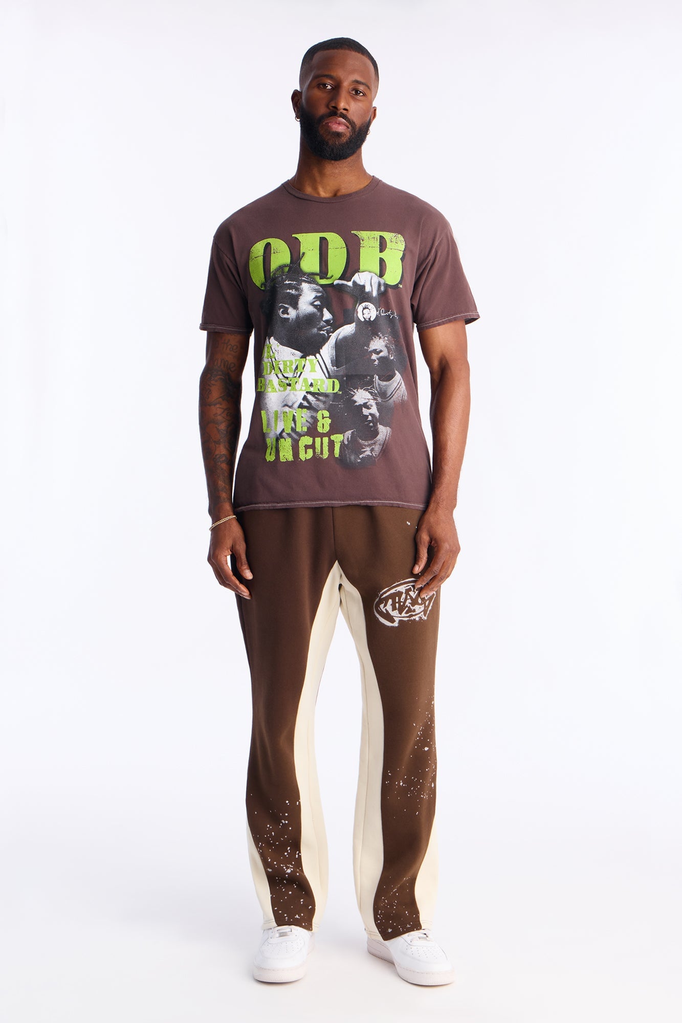 ODB Live And Uncut Short Sleeve Tee - Brown image 6